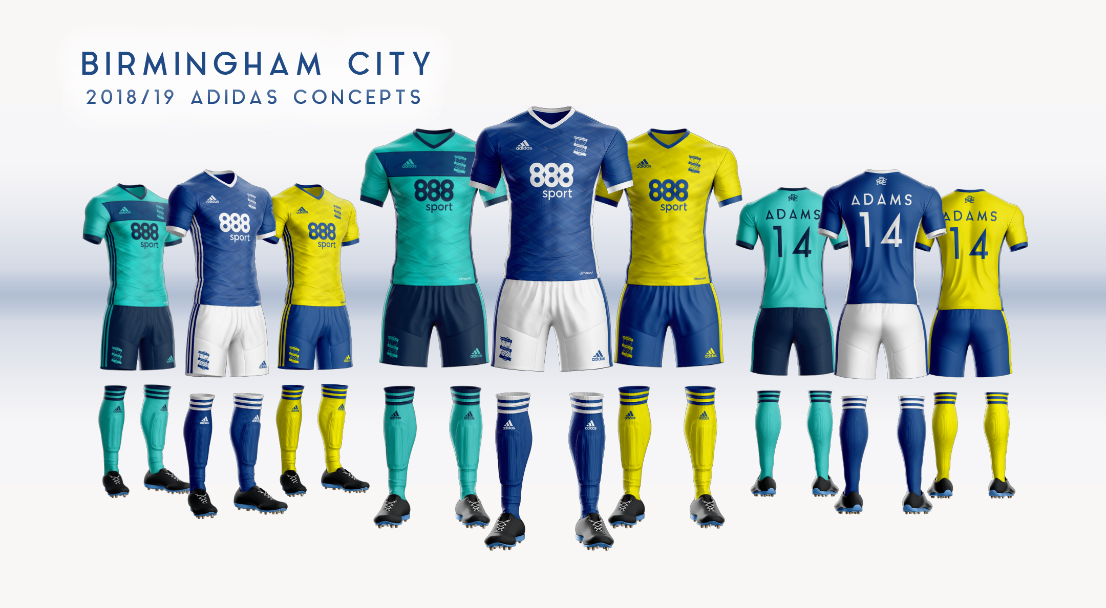 Birmingham City Adidas 2018 19