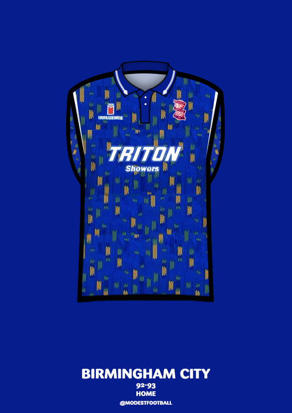 Birmingham City home 92-93