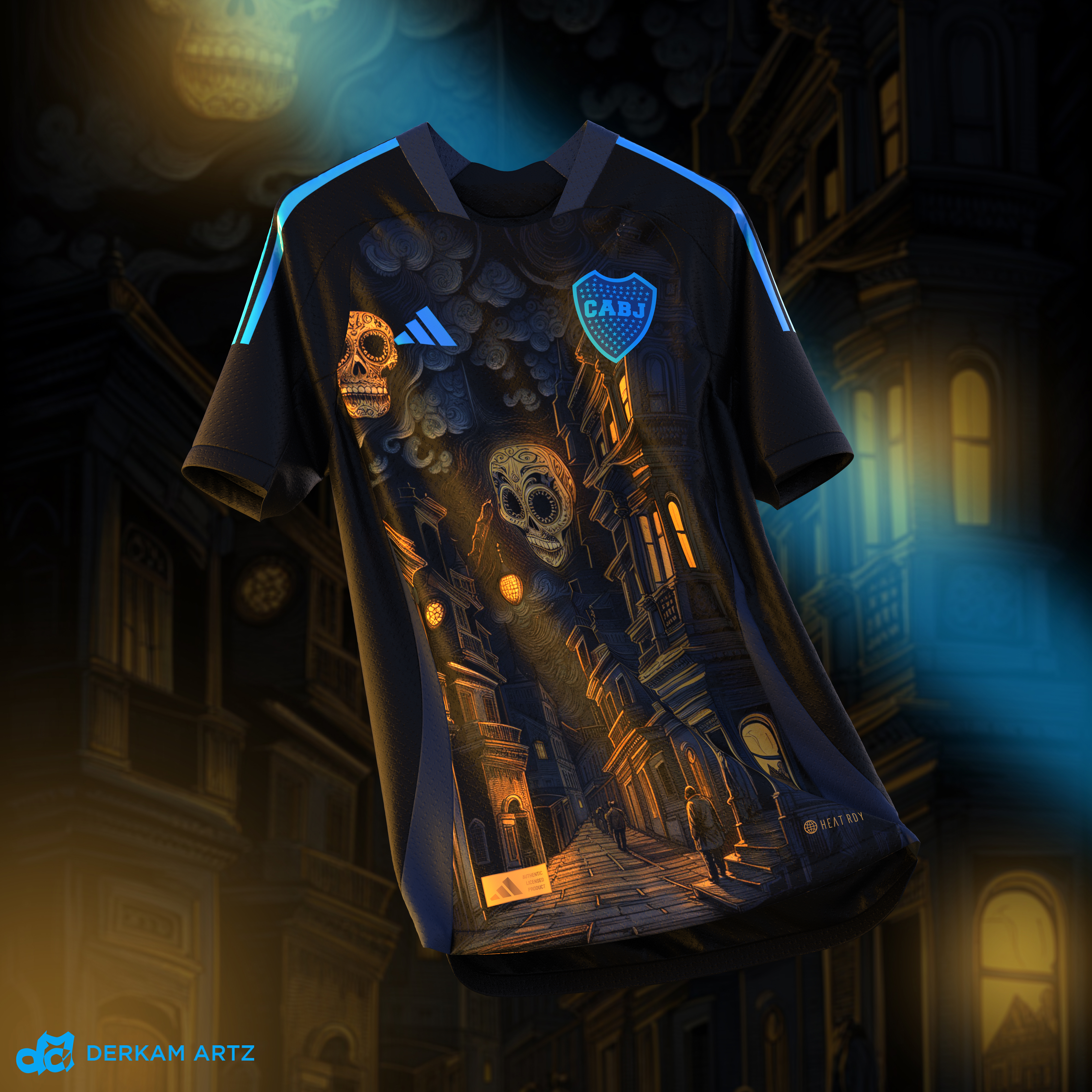 Boca Juniors x Adidas Fantasy Kit Concept