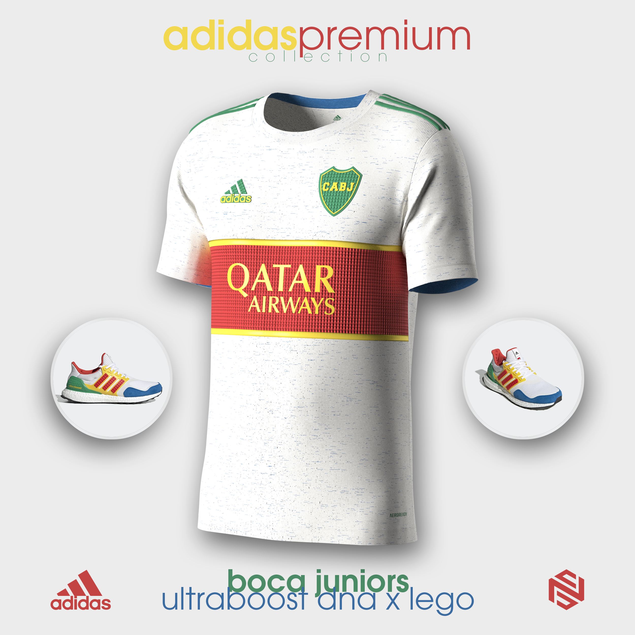 Adidas aeroready hotsell boca juniors