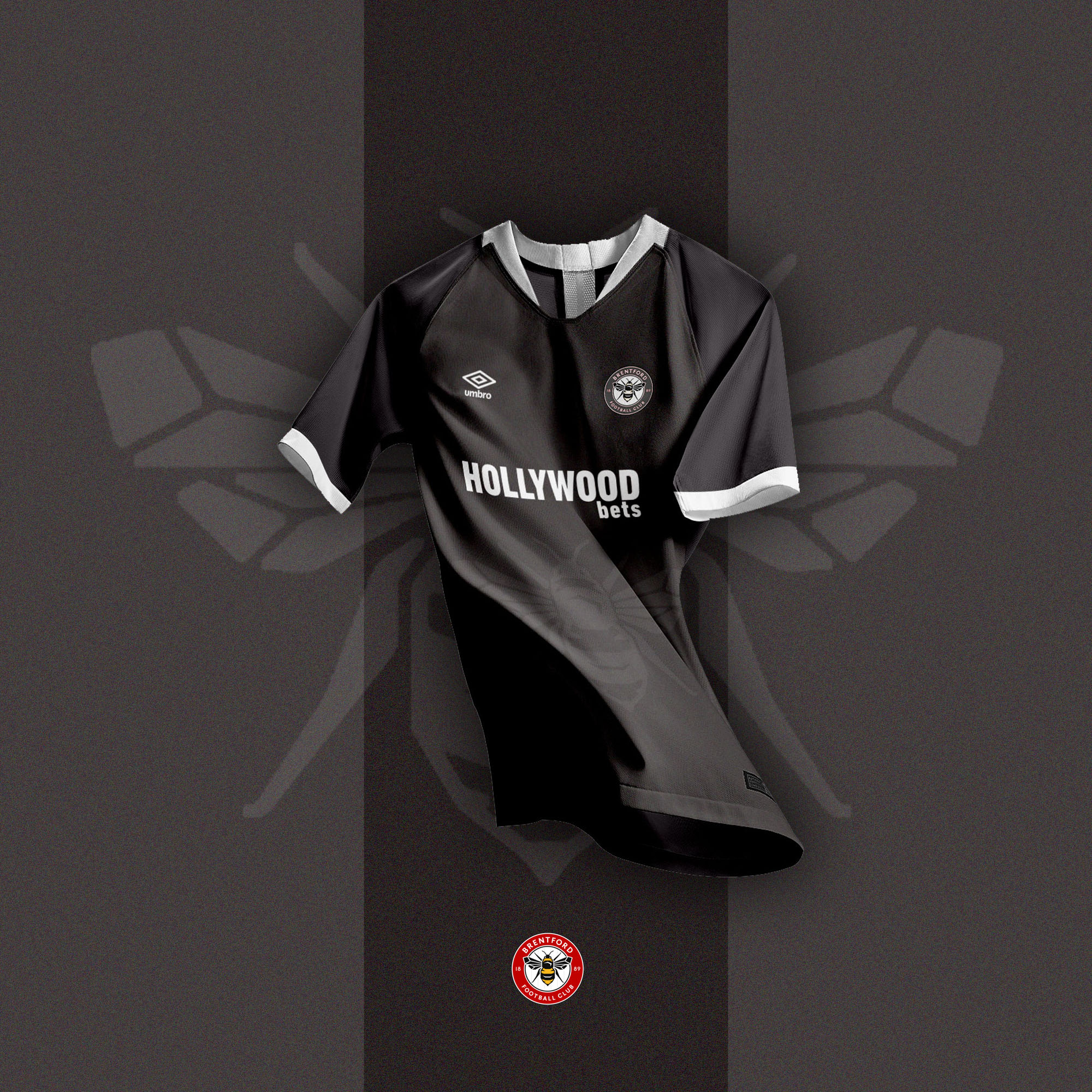 Brentford 23 24 Away Concept Kit