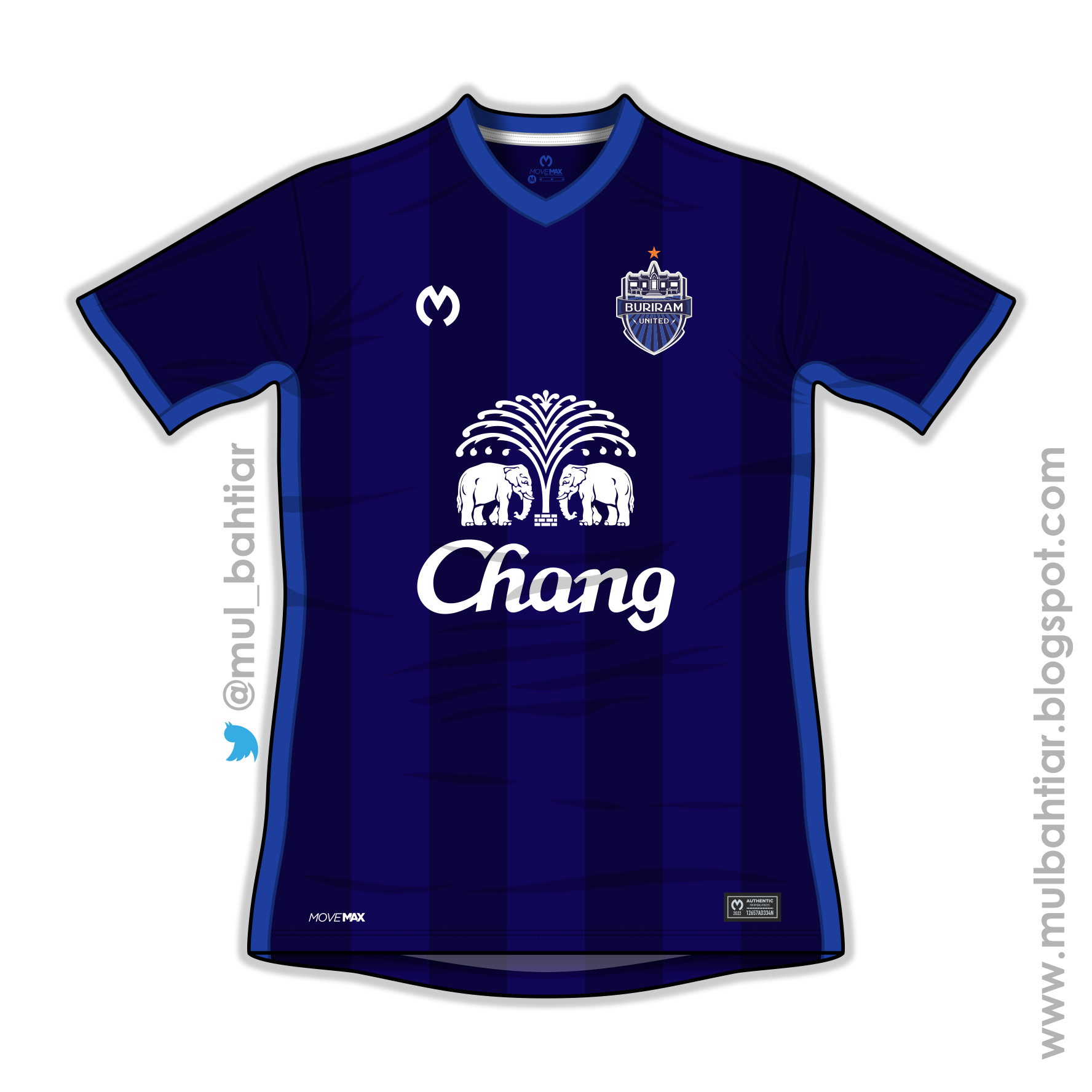 Buriram United 2022 Home Jersey Concept buriram-united-2022-home-jersey-concept