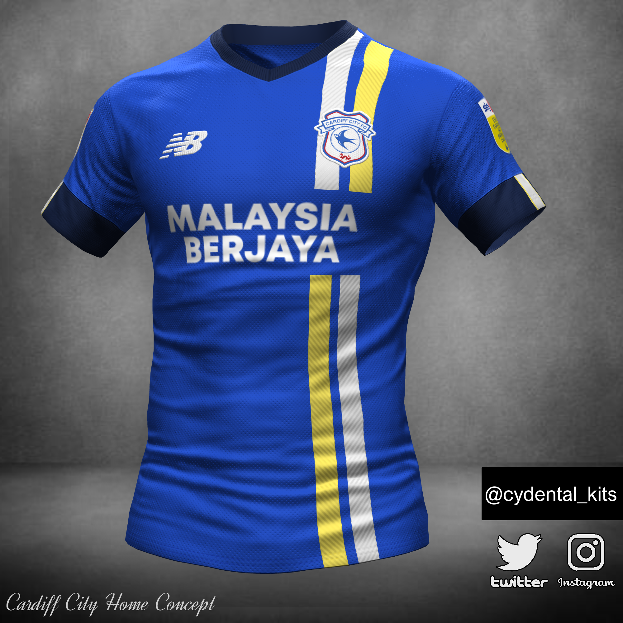 Cardiff City Concept - Football Crests