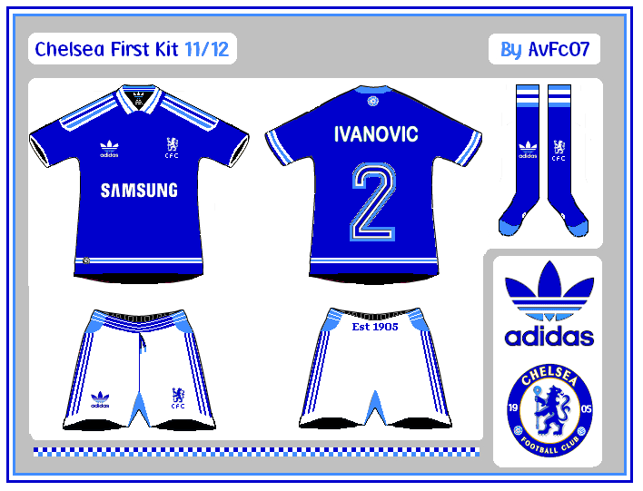 Chelsea First And Change Kits