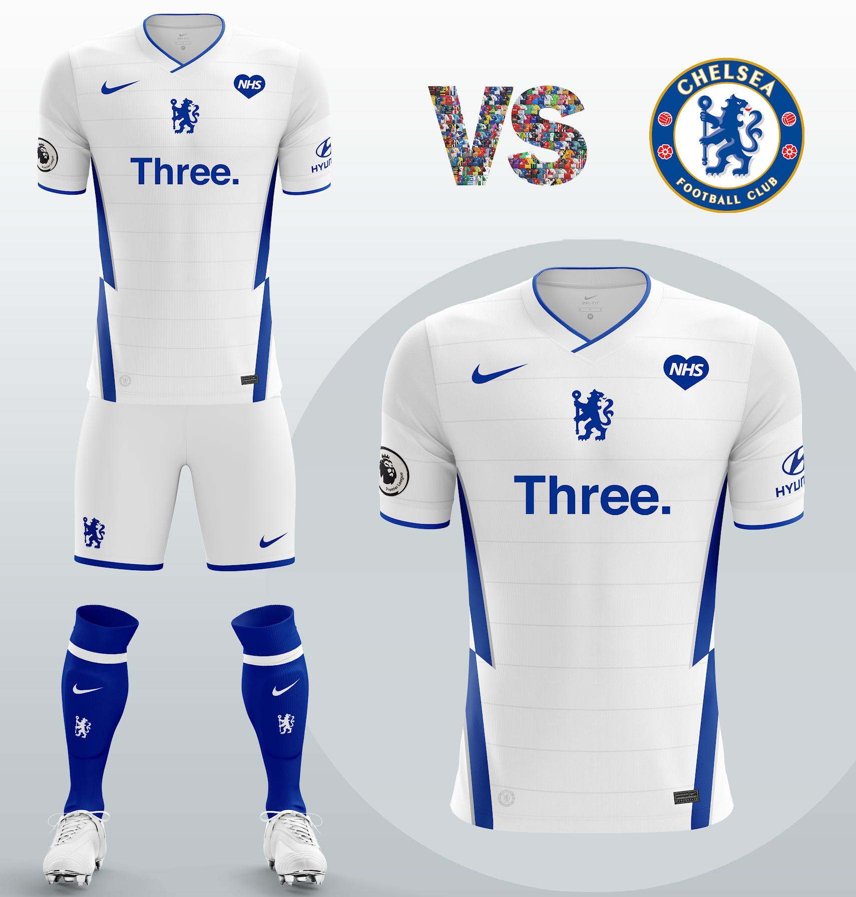Chelsea away outlet kit 2020