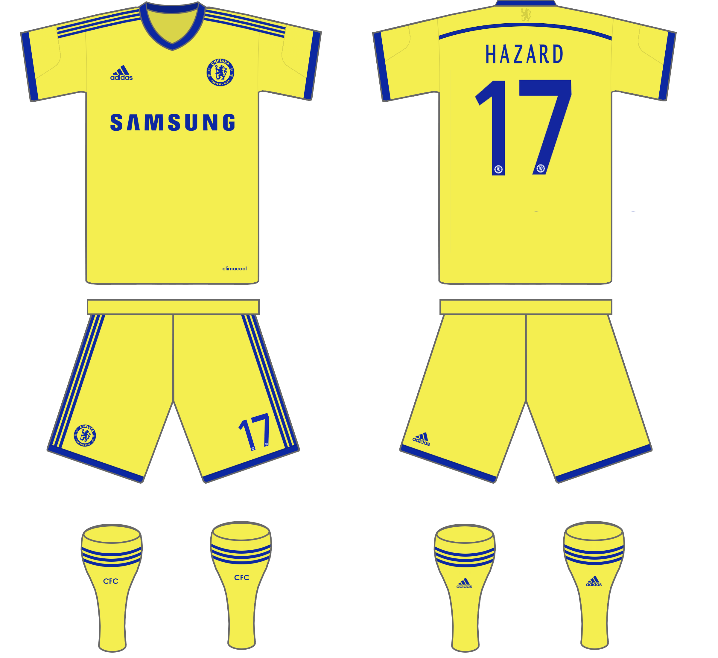 Chelsea away kit 2014 new arrivals