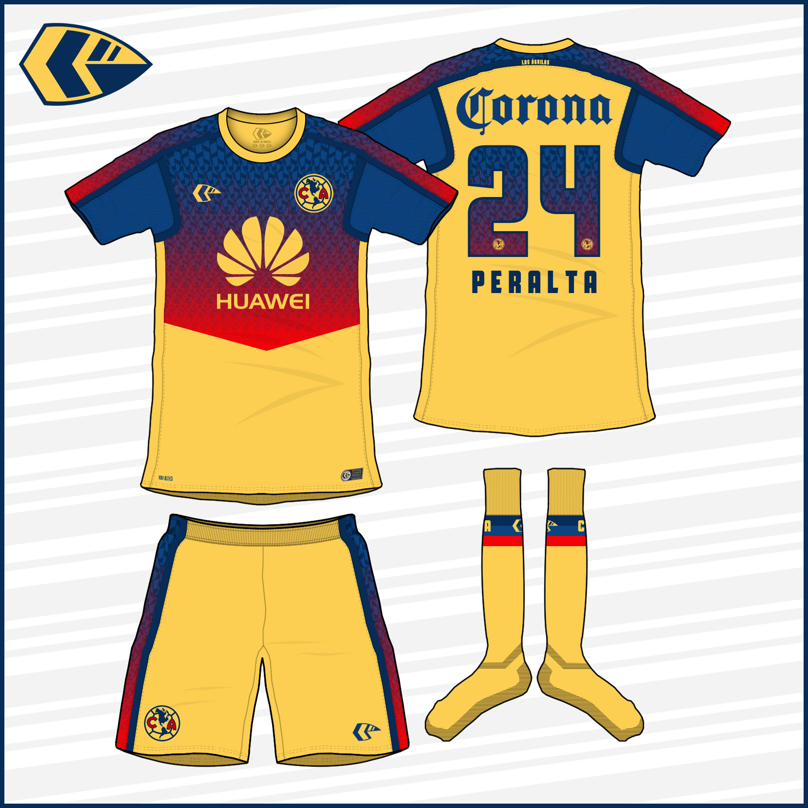 Club América Home Kit