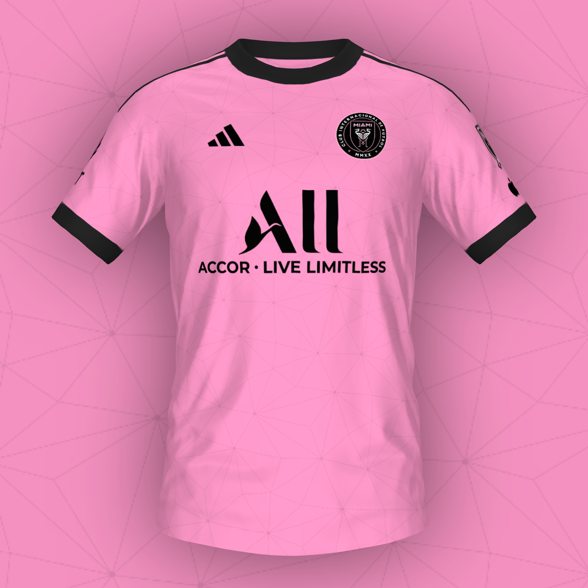 Club Internacional de F tbol Miami Home kit concept