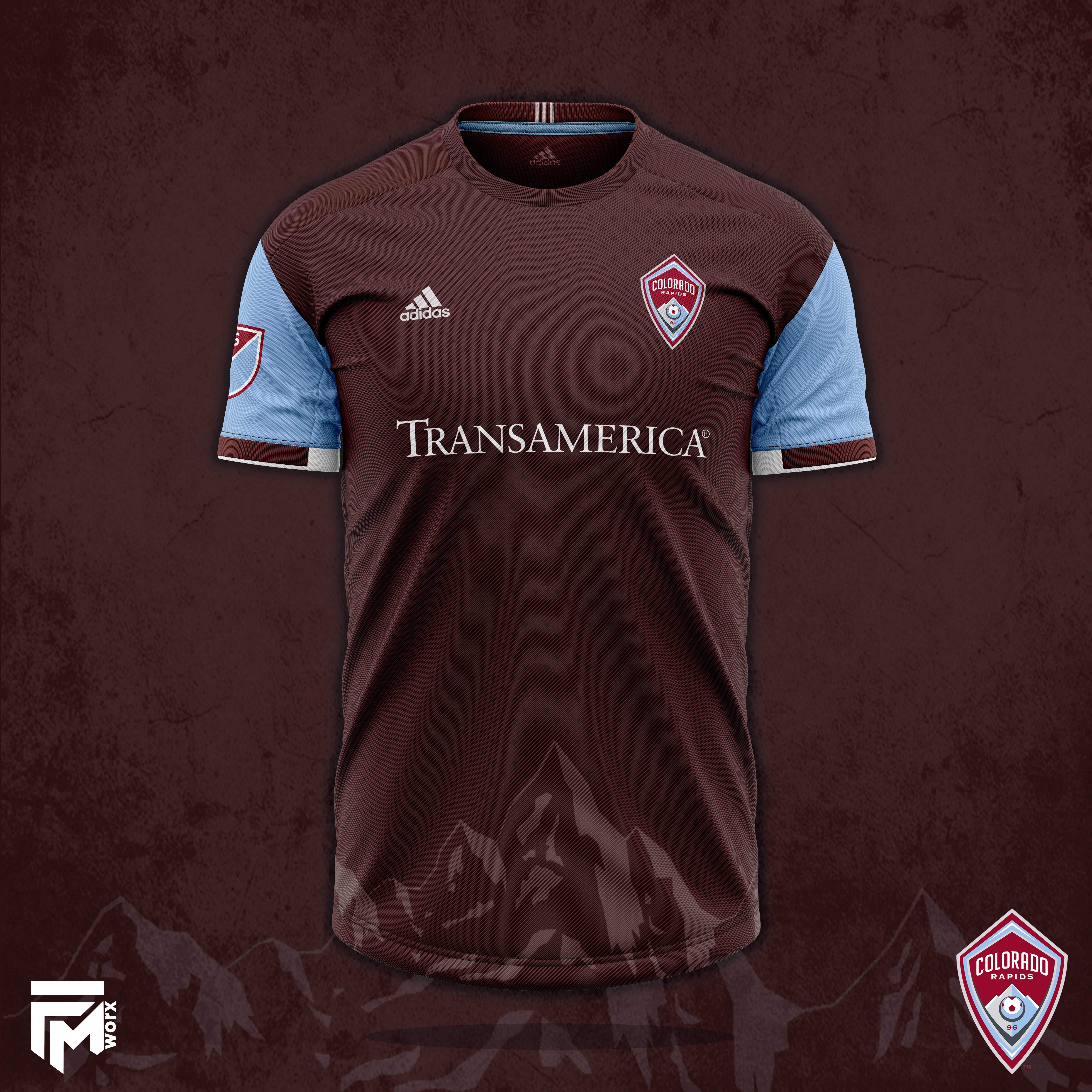 Colorado Rapids 2020 21 Home Concept