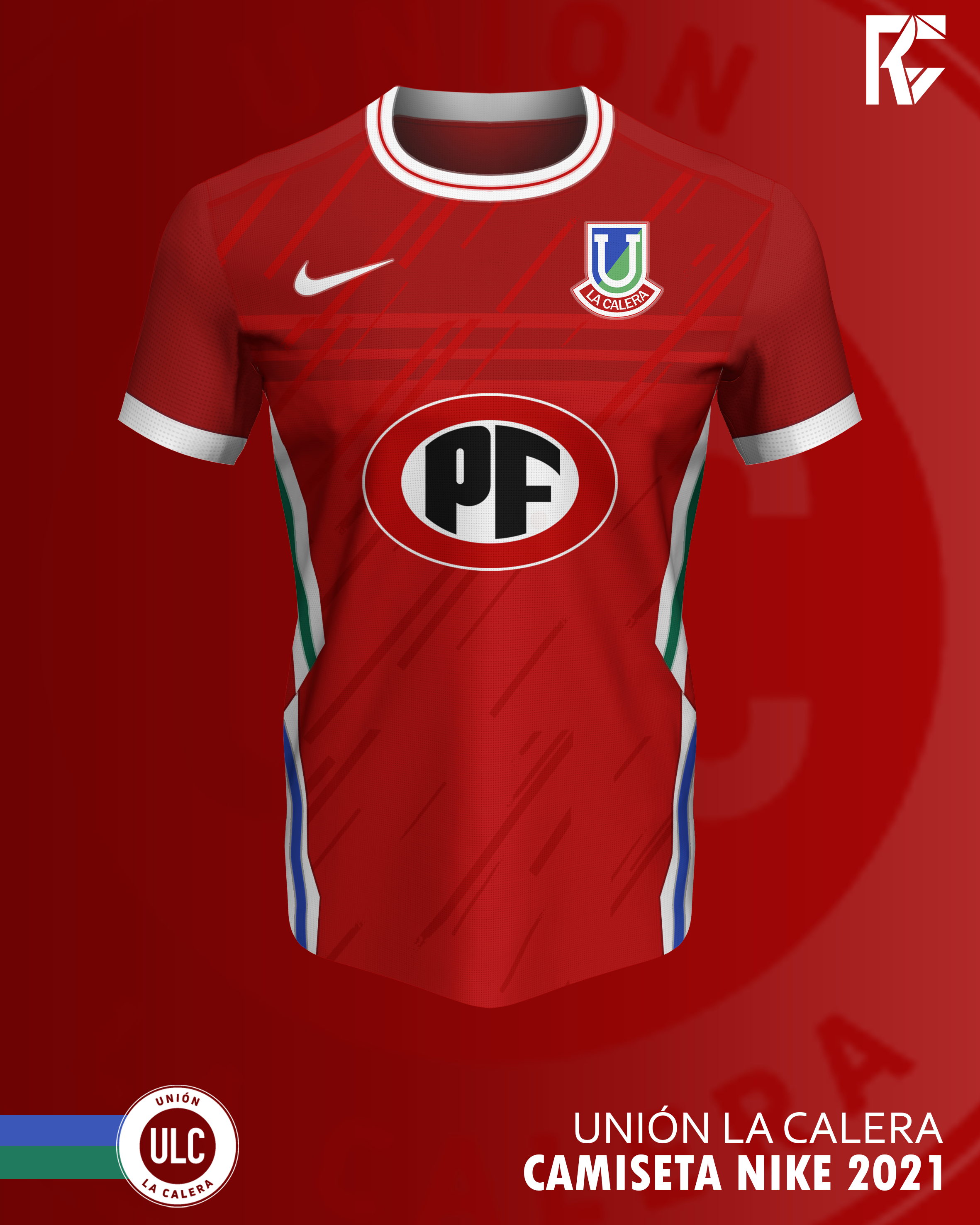 Concepto I Union La Calera X Nike Camiseta Local 2021