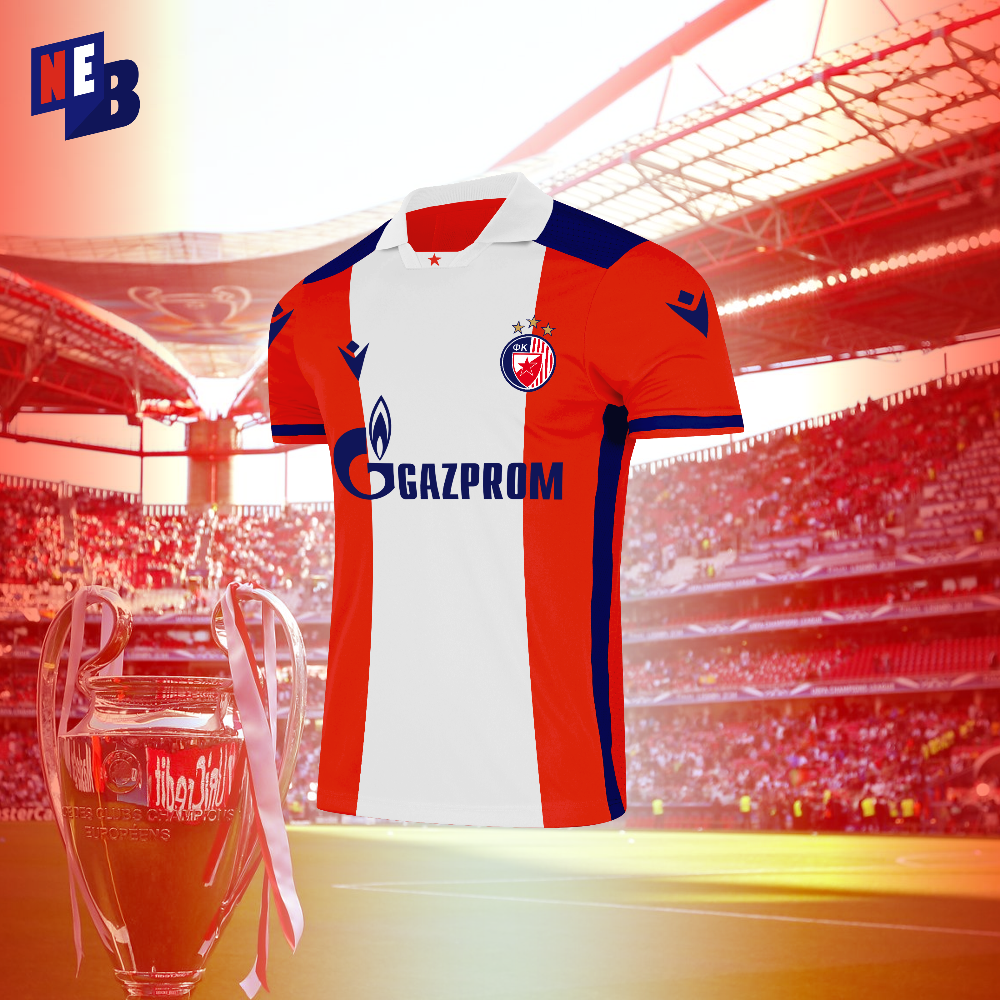 Crvena Zvezda - Home Kit (Red Star Belgrade)