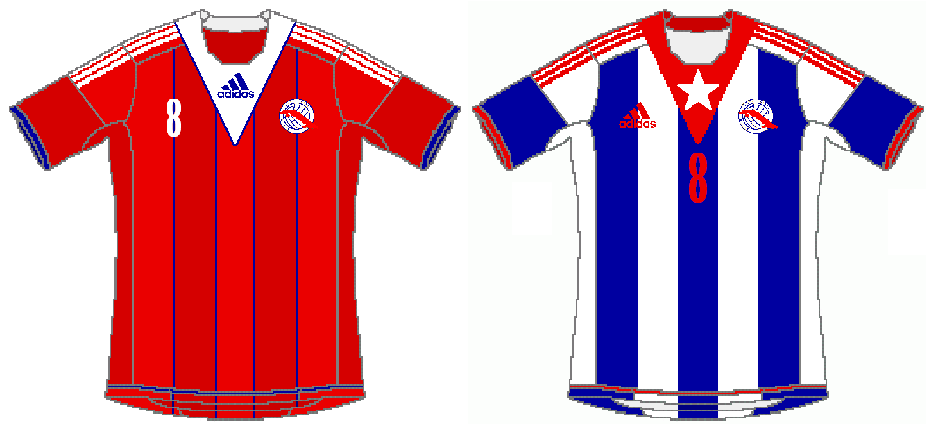 Cuba Adidas Home Away