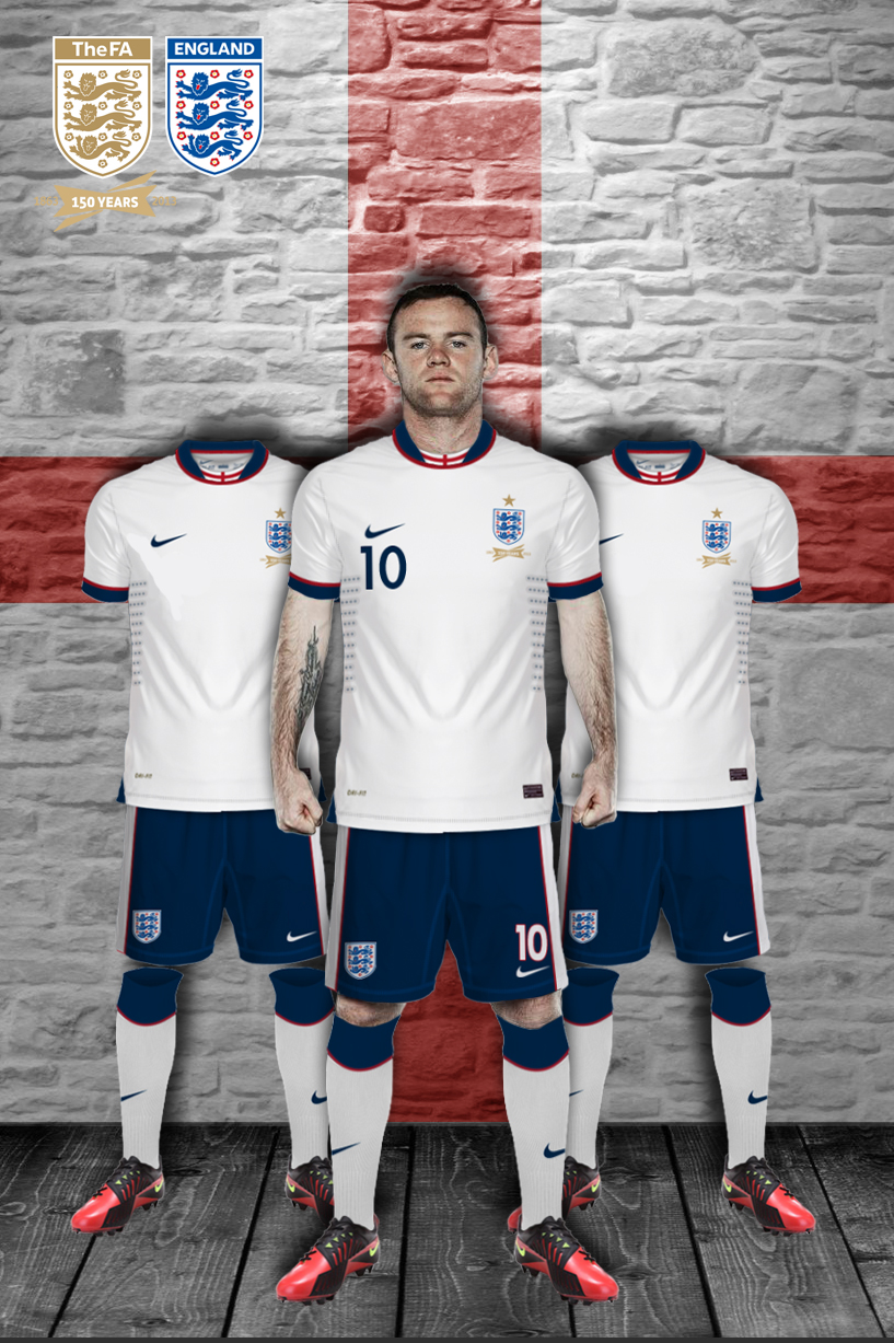 England football sales shirt 2013