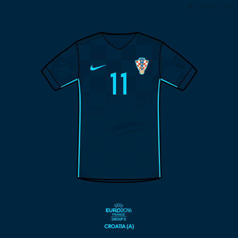Nike croatia euro 2016 hot sale kit