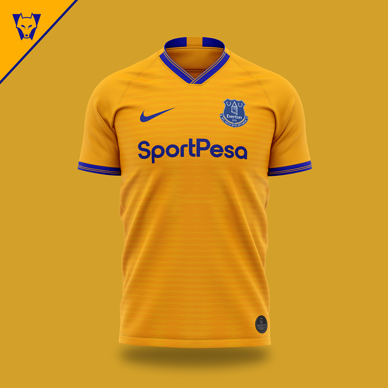 Hacia fuera segunda mano Asalto Everton x Nike away concept