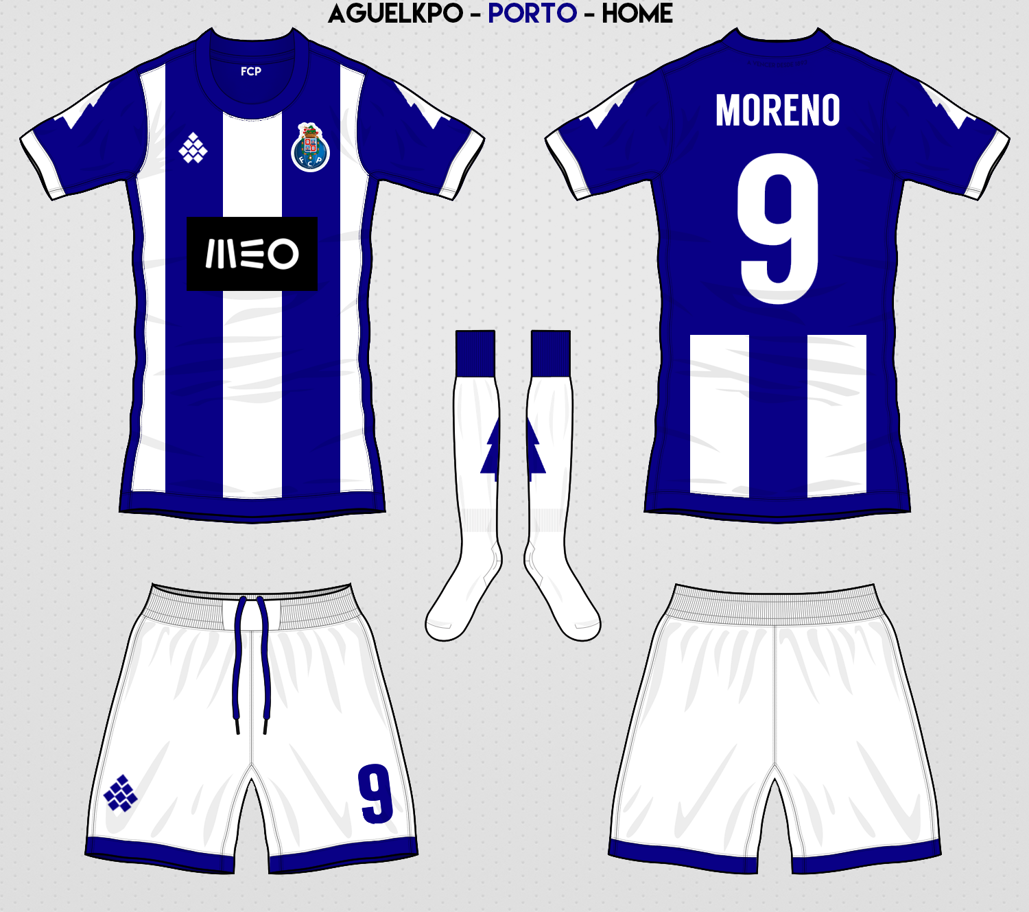 Fantasy Fc Porto Home Kit