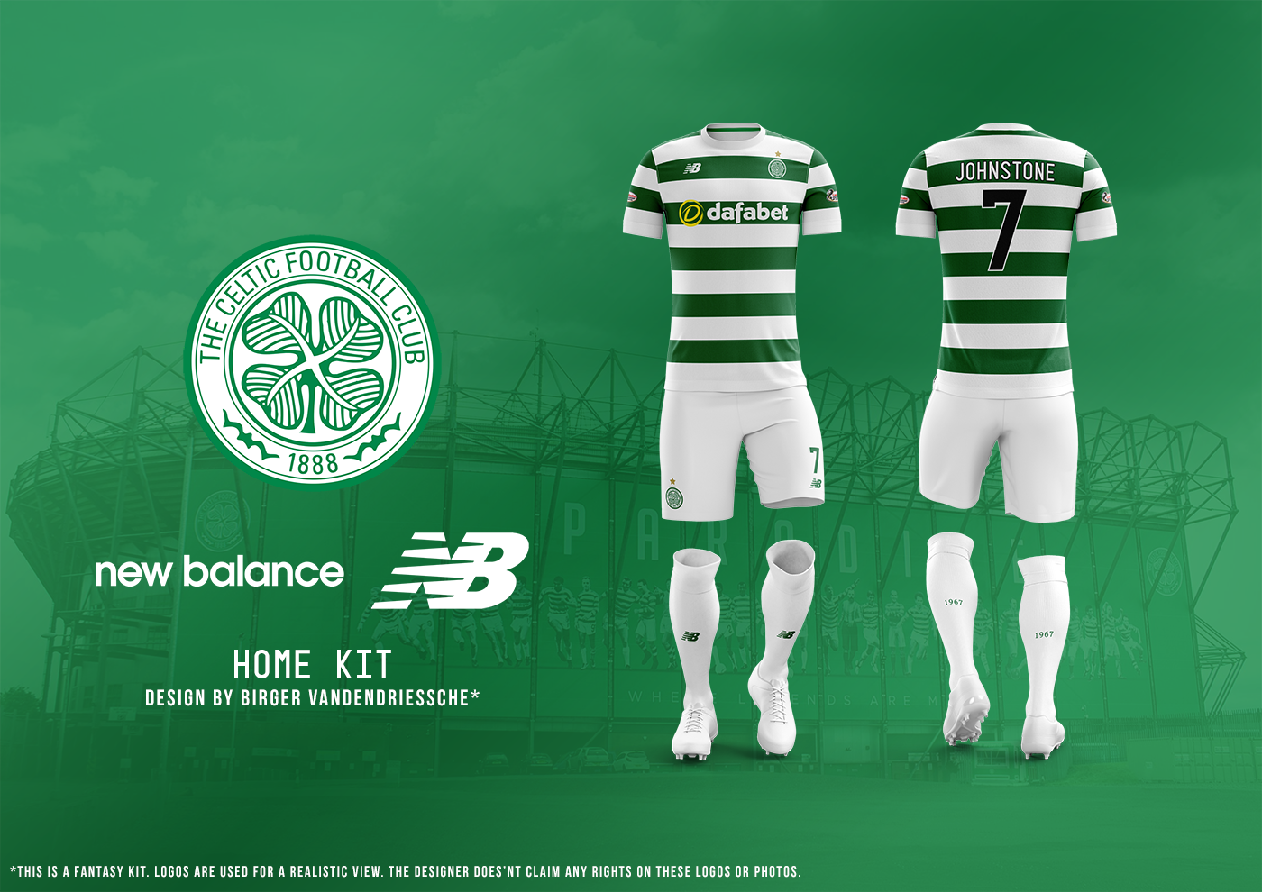 Celtic Fc Fantasy Football Kit Home