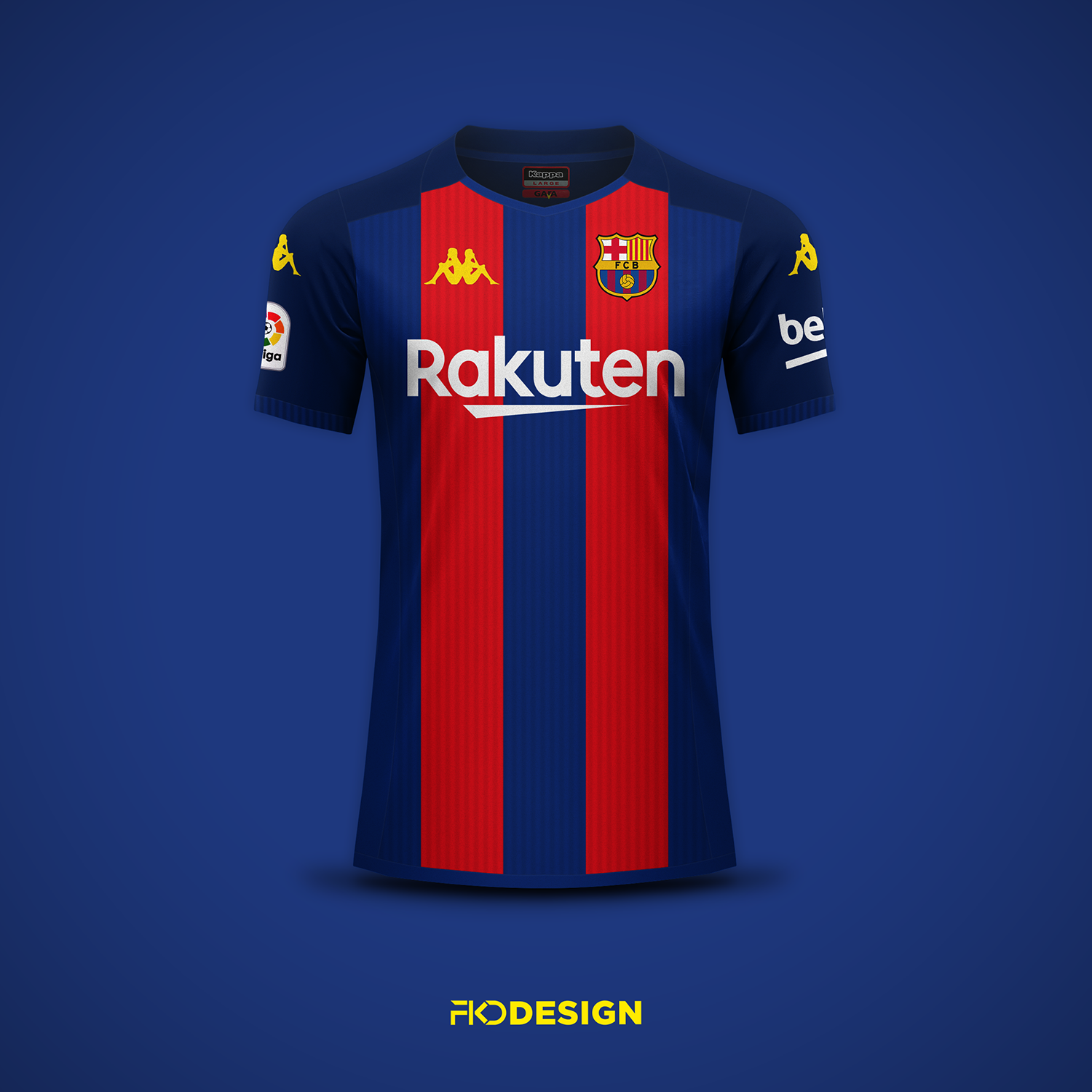 fc barcelona kappa jersey