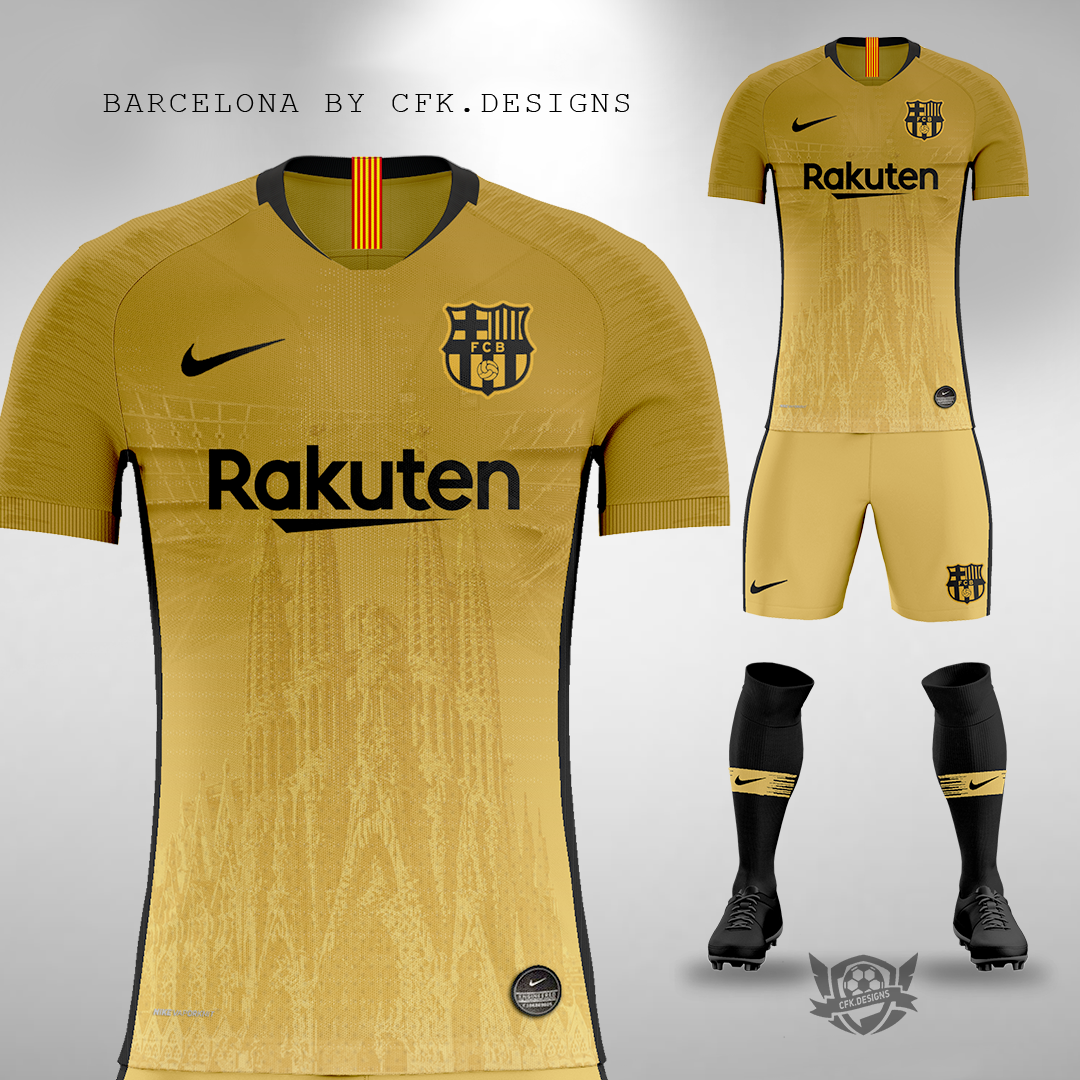 barcelona black and gold jersey