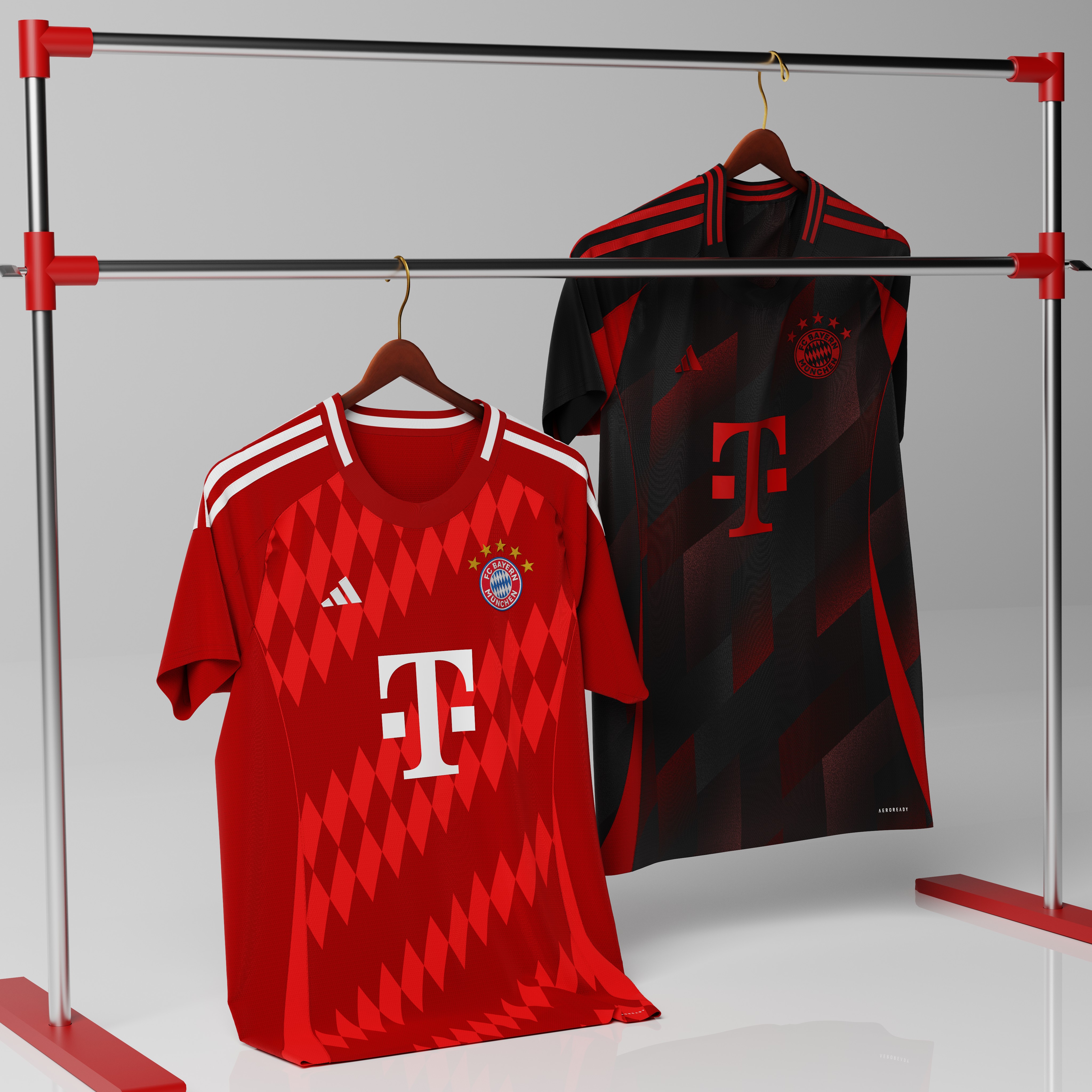 FC Bayern M nchen Home And Away Shirts fc-bayern-m-nchen-home-and-away-shirts