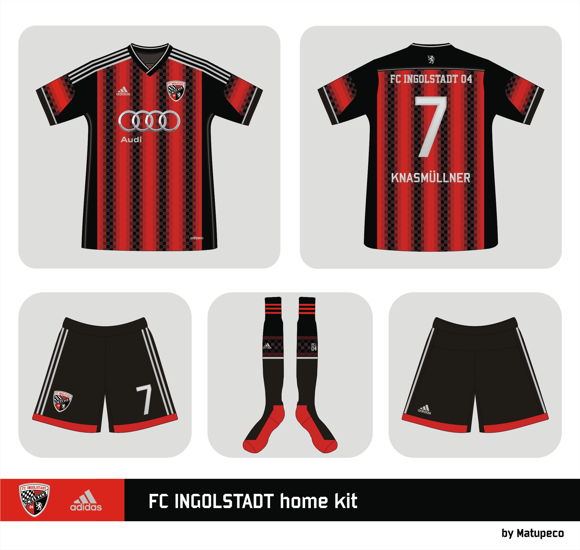 Fc Ingolstadt 04 Adidas Home Shirt