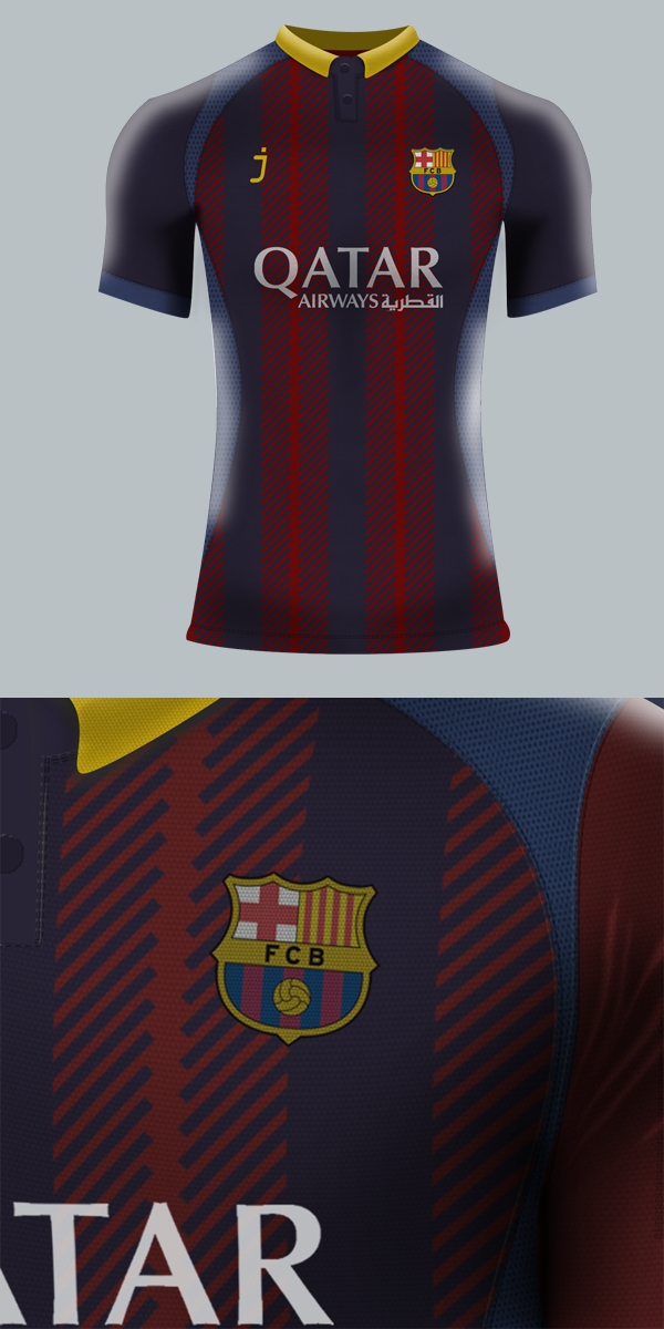 FCB fantasy jersey by J-sports (redo)