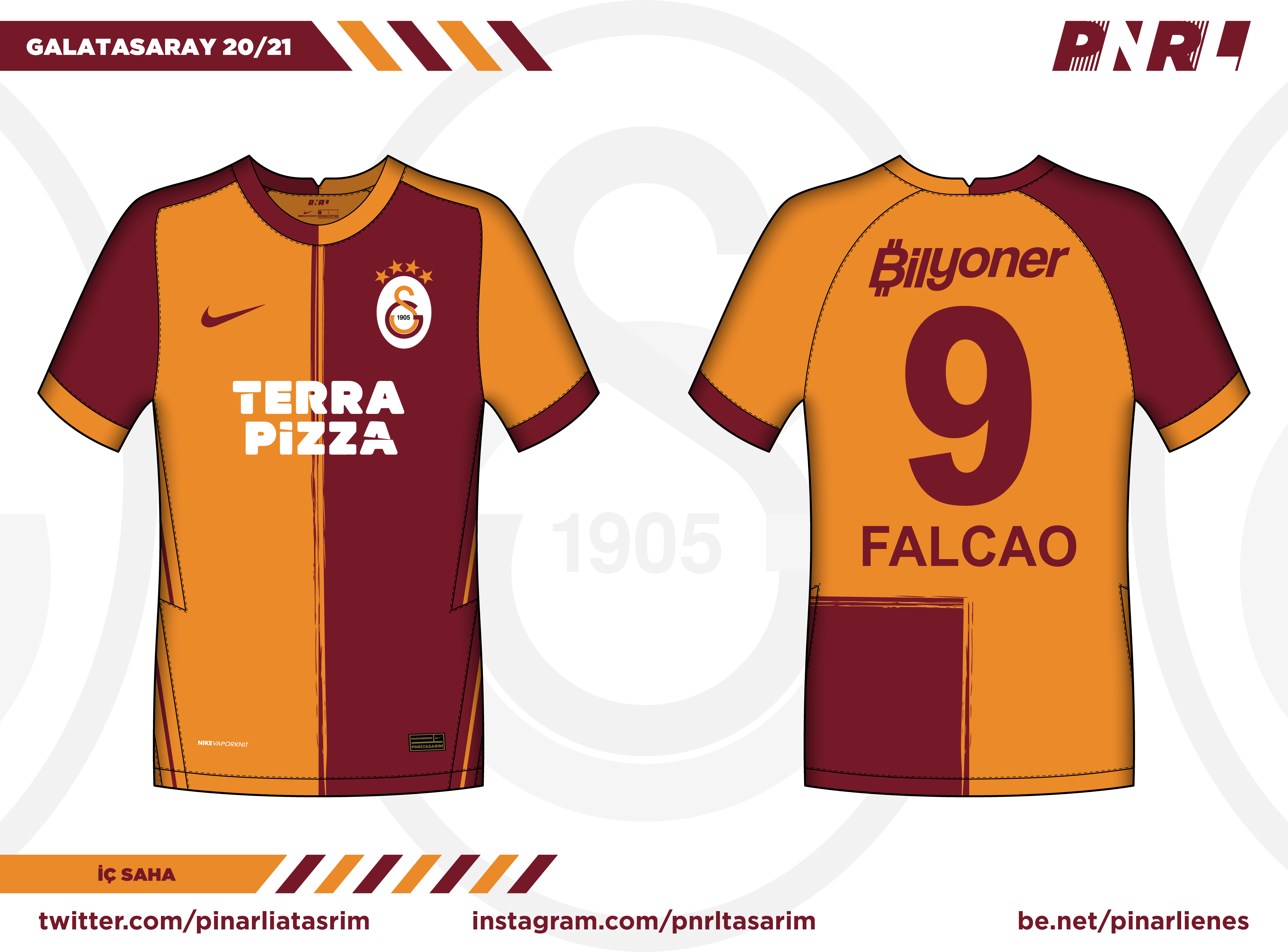 Galatasaray 20 21 Home X Nike X Pnrl