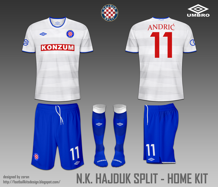 Hajduk Split Kit History - Football Kit Archive