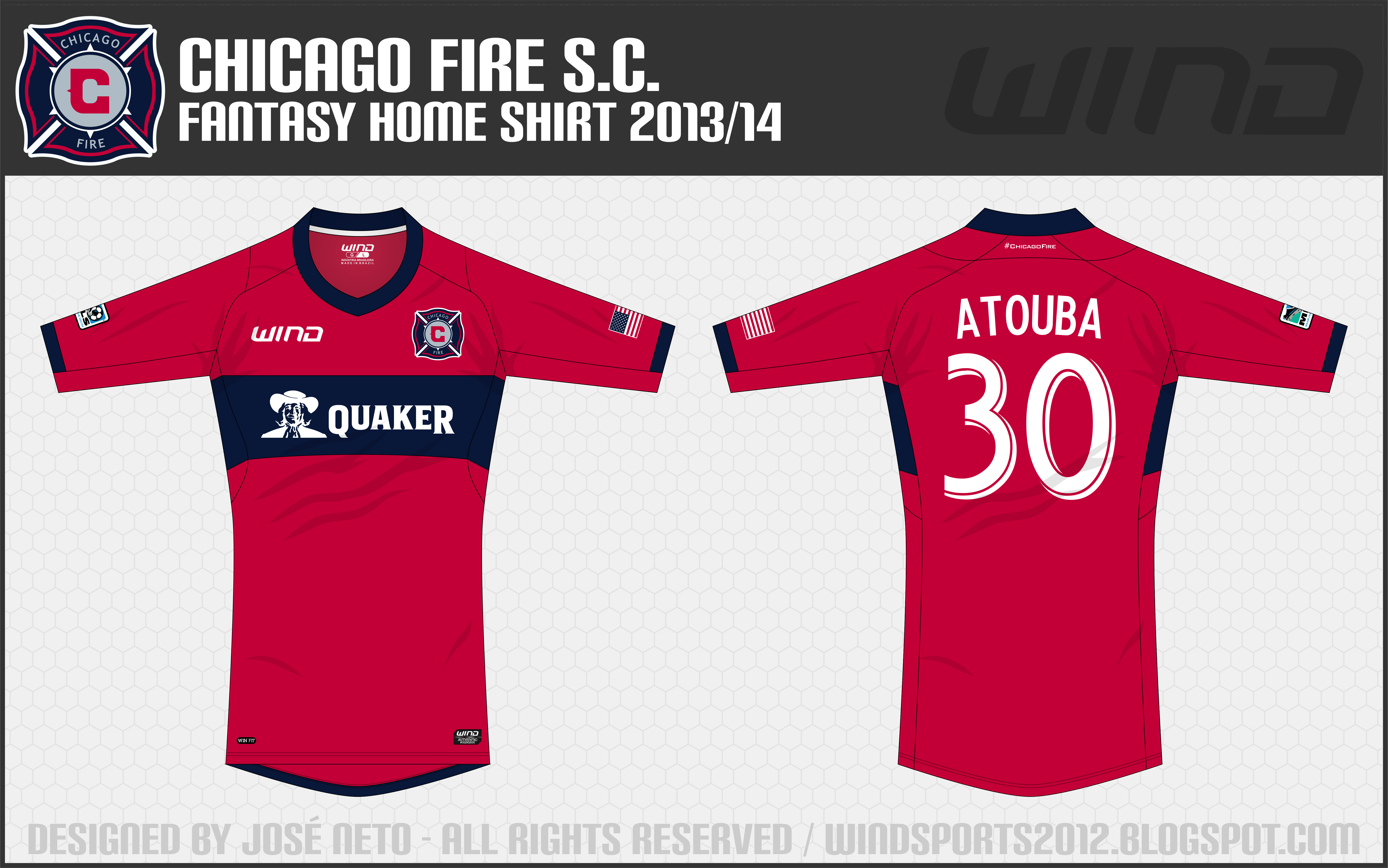 Chicago Fire, Home Shirt