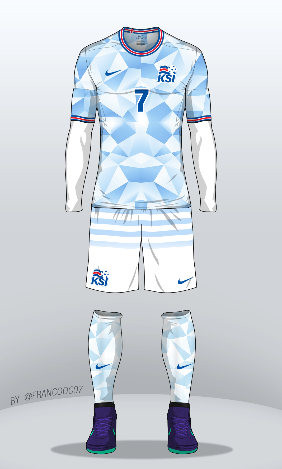 Iceland 2025 away kit
