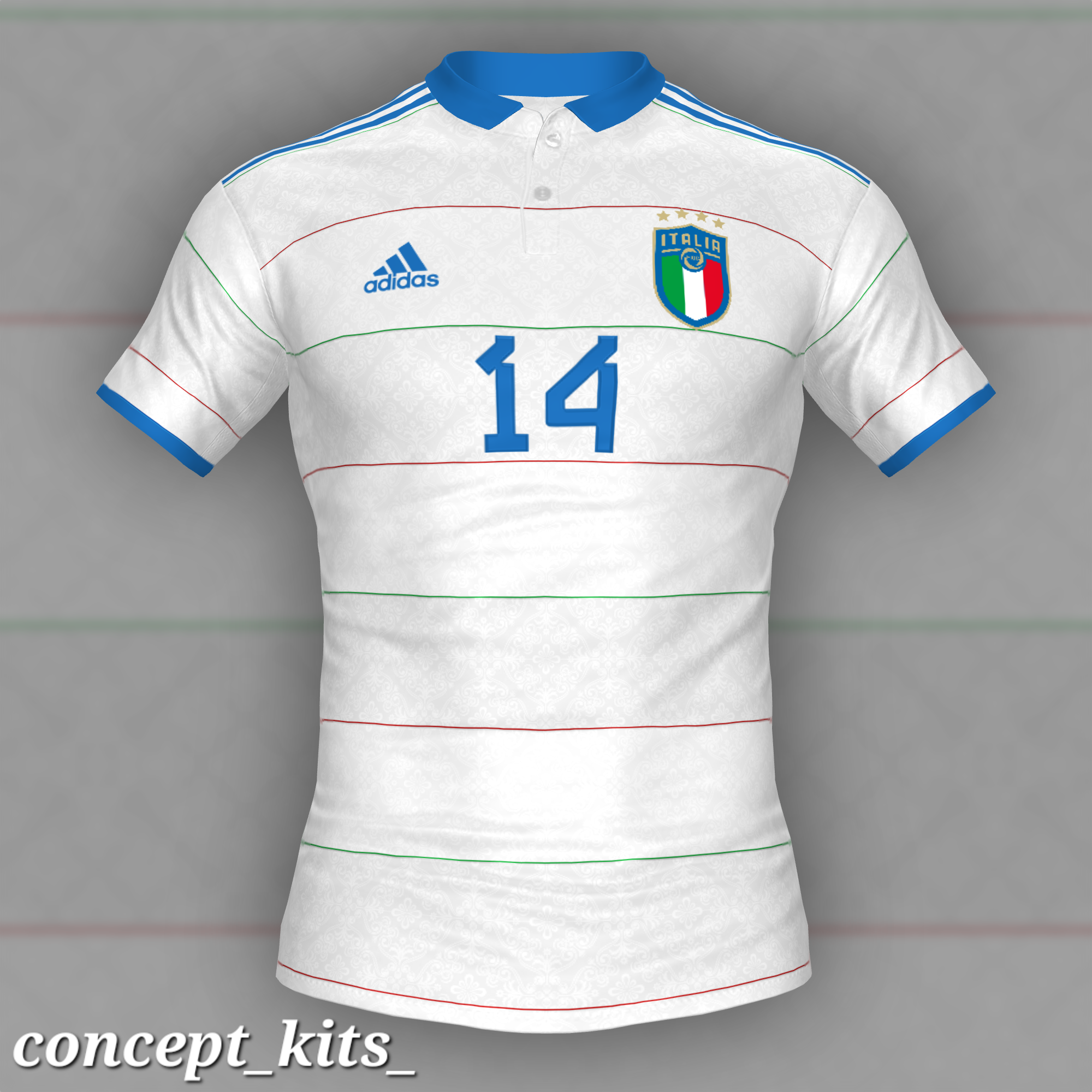 Italy away concept