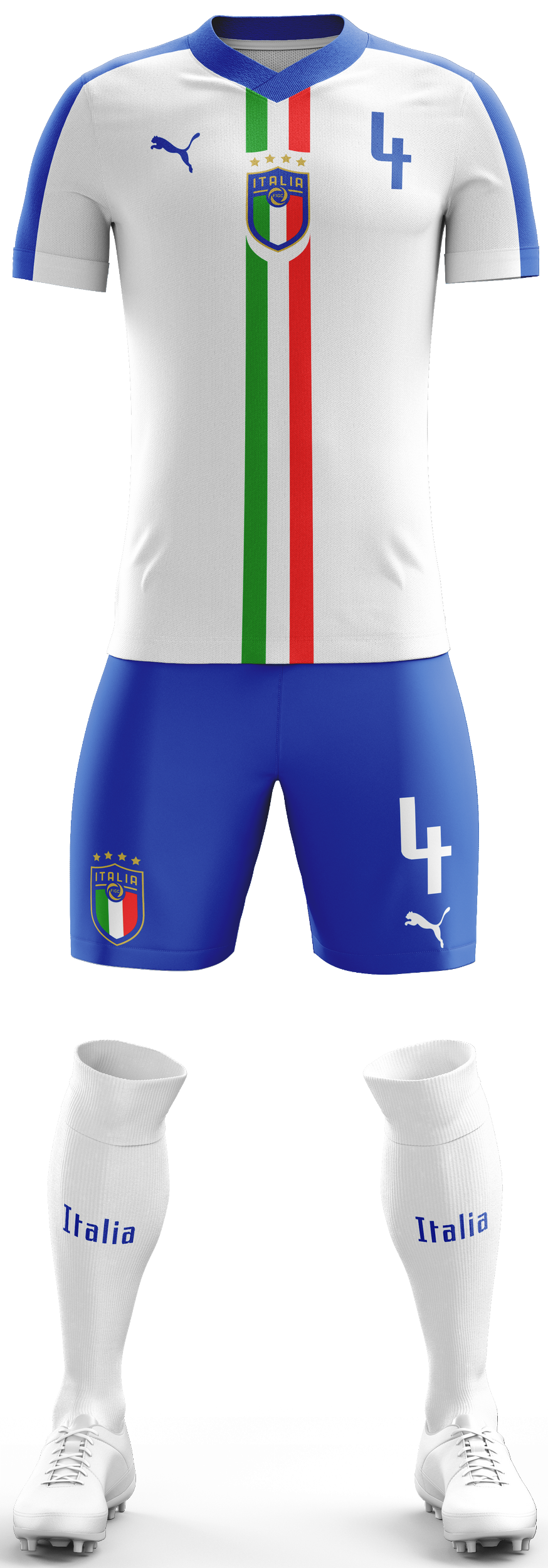 Italy Away Kit (Euro 2016 Inspiration)