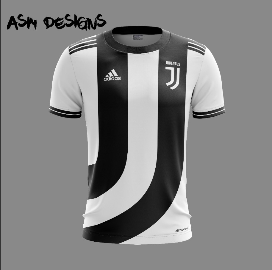 Juventus F C Adidas 2018 Home Kit
