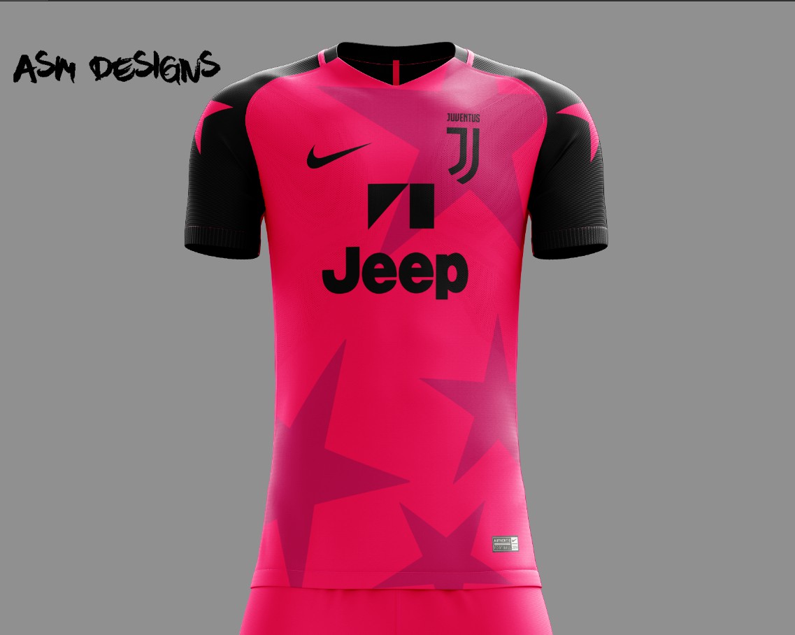 juventus pink kit