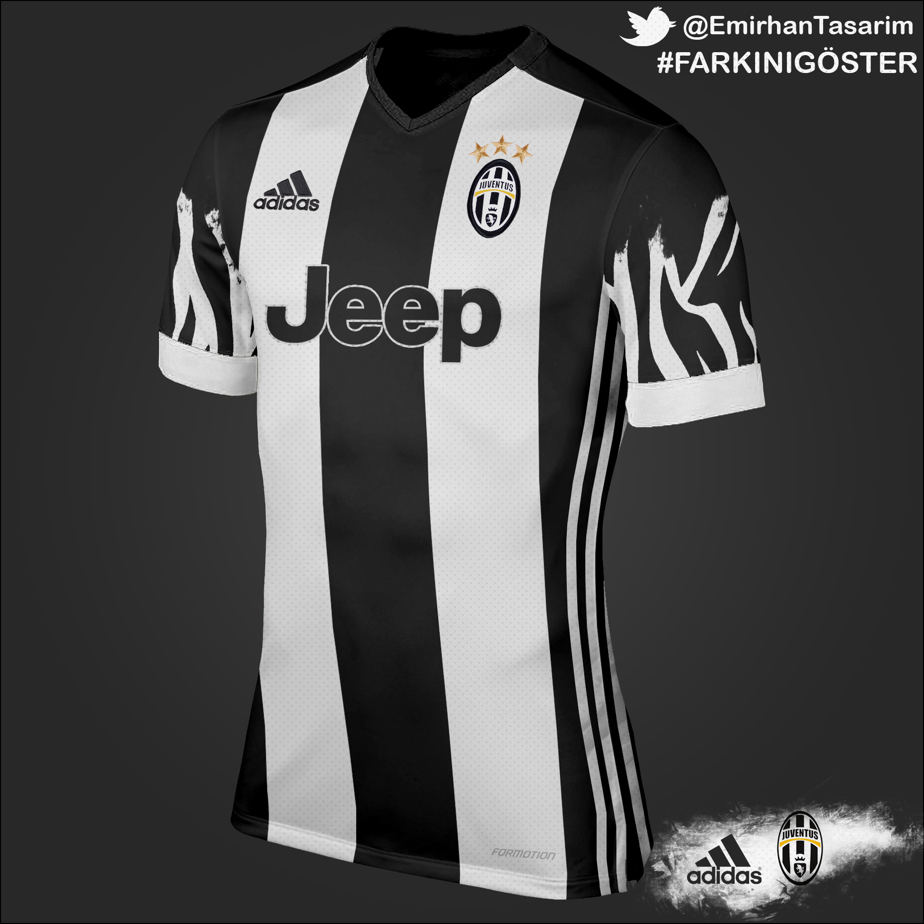 Juventus Home Kit Design