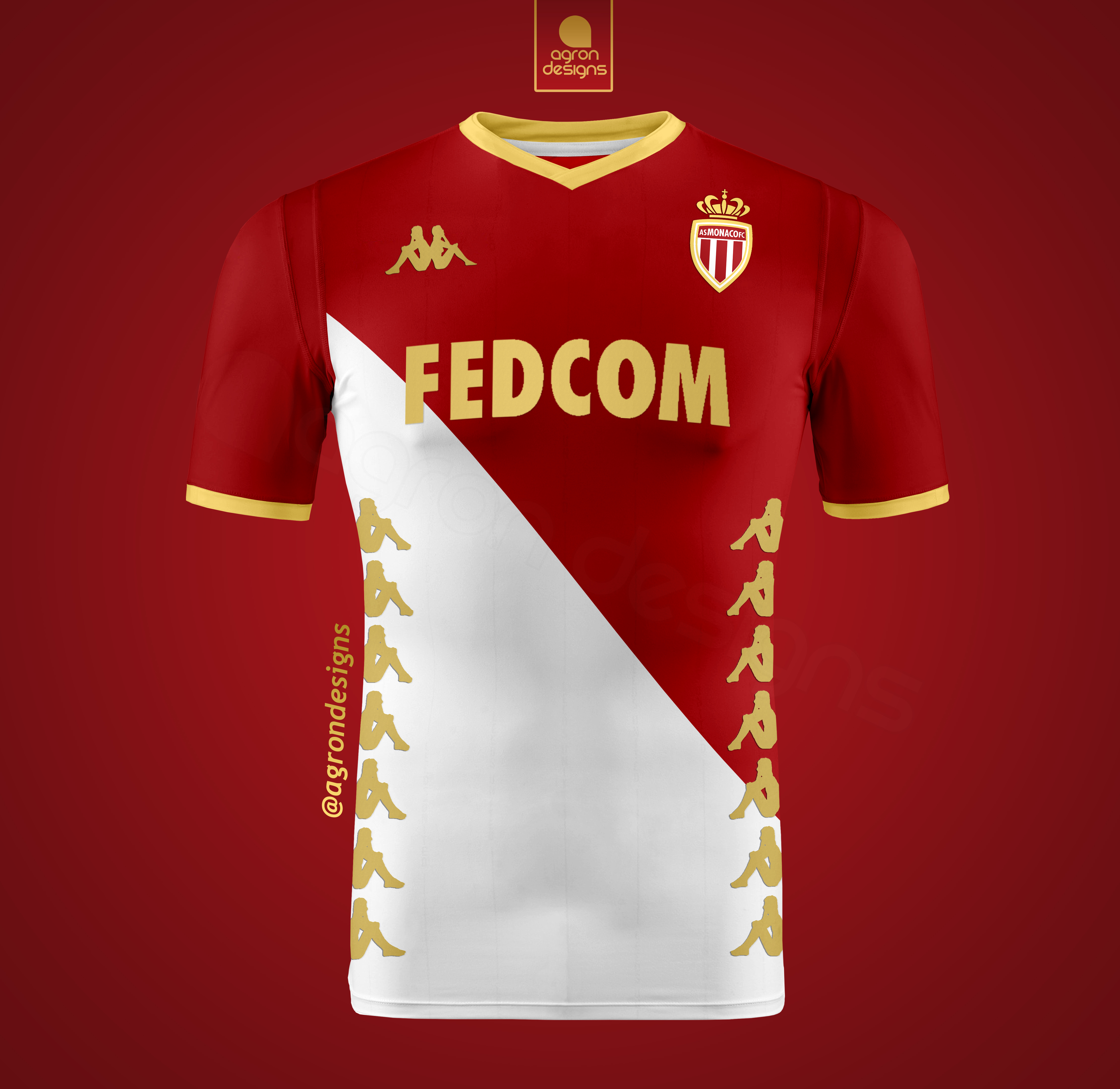 as monaco fc jersey