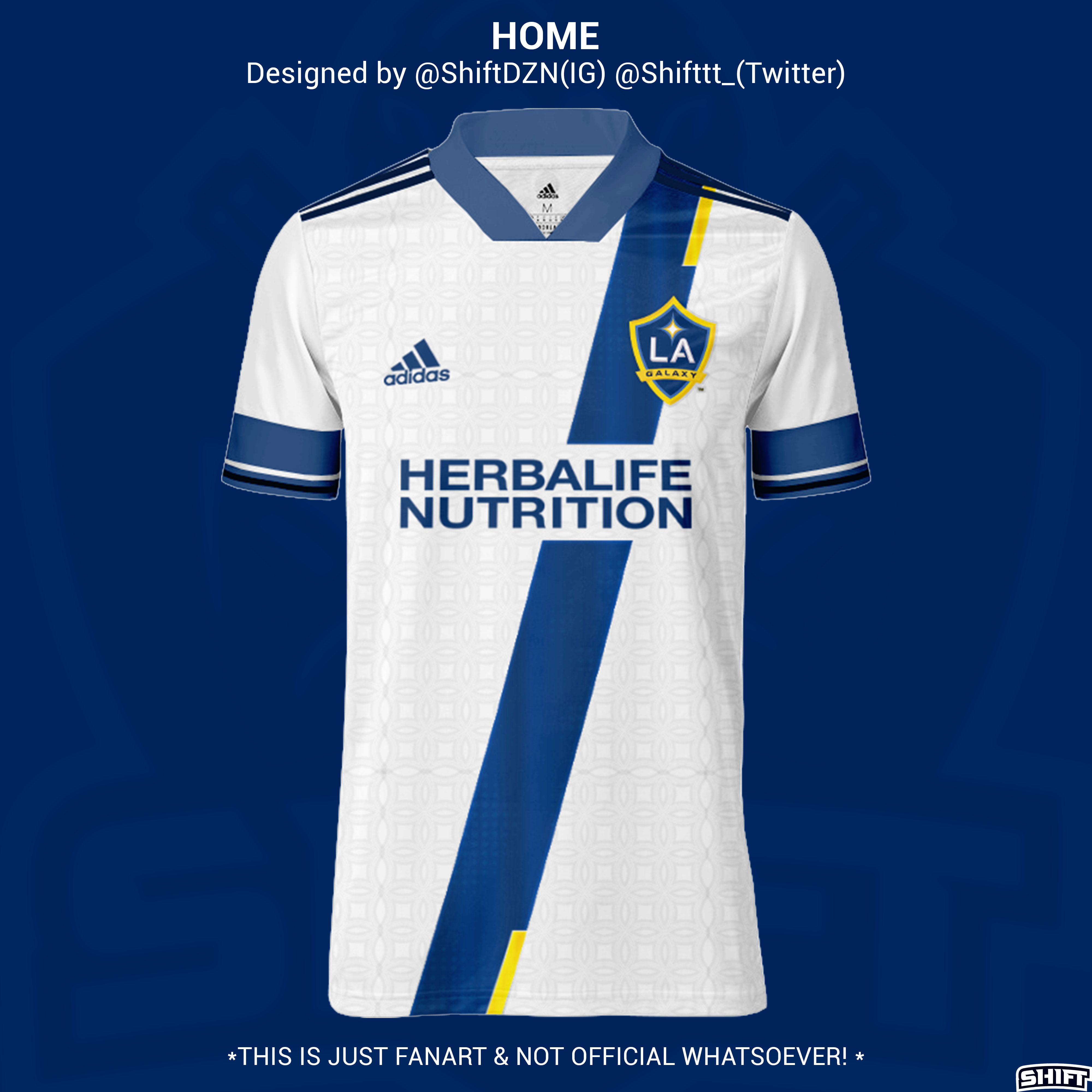 LA Galaxy Home Jersey Concept