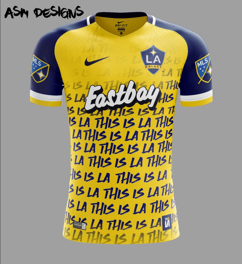 nike la galaxy jersey