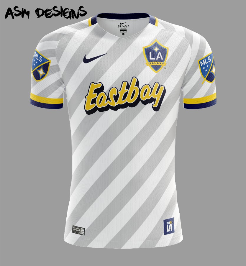 La galaxy sales nike jersey