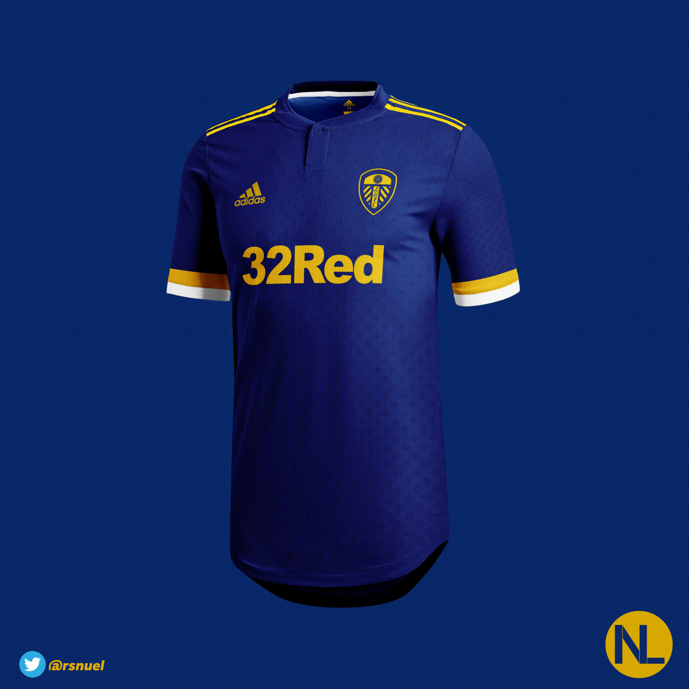 leeds united new away kit