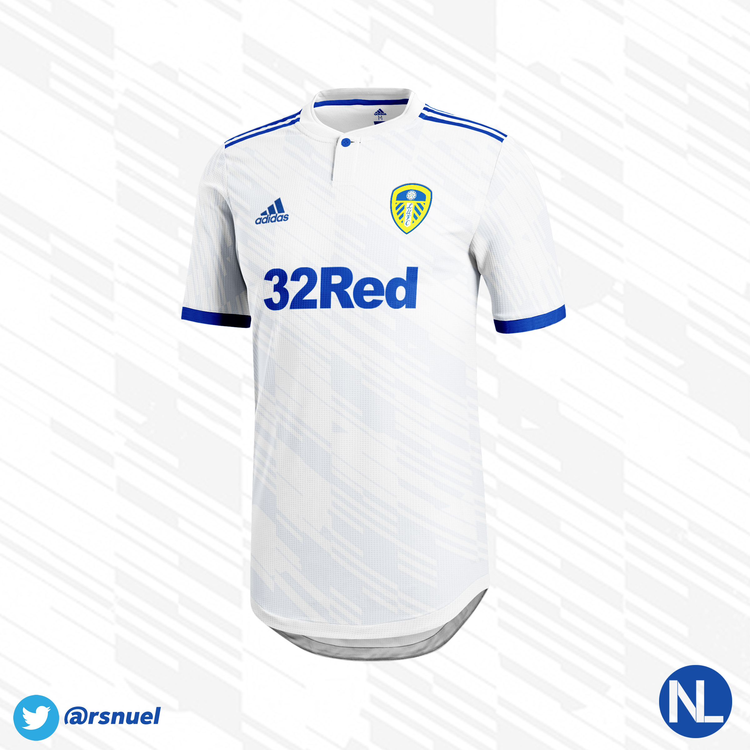 Leeds United Home Kit 2020 21