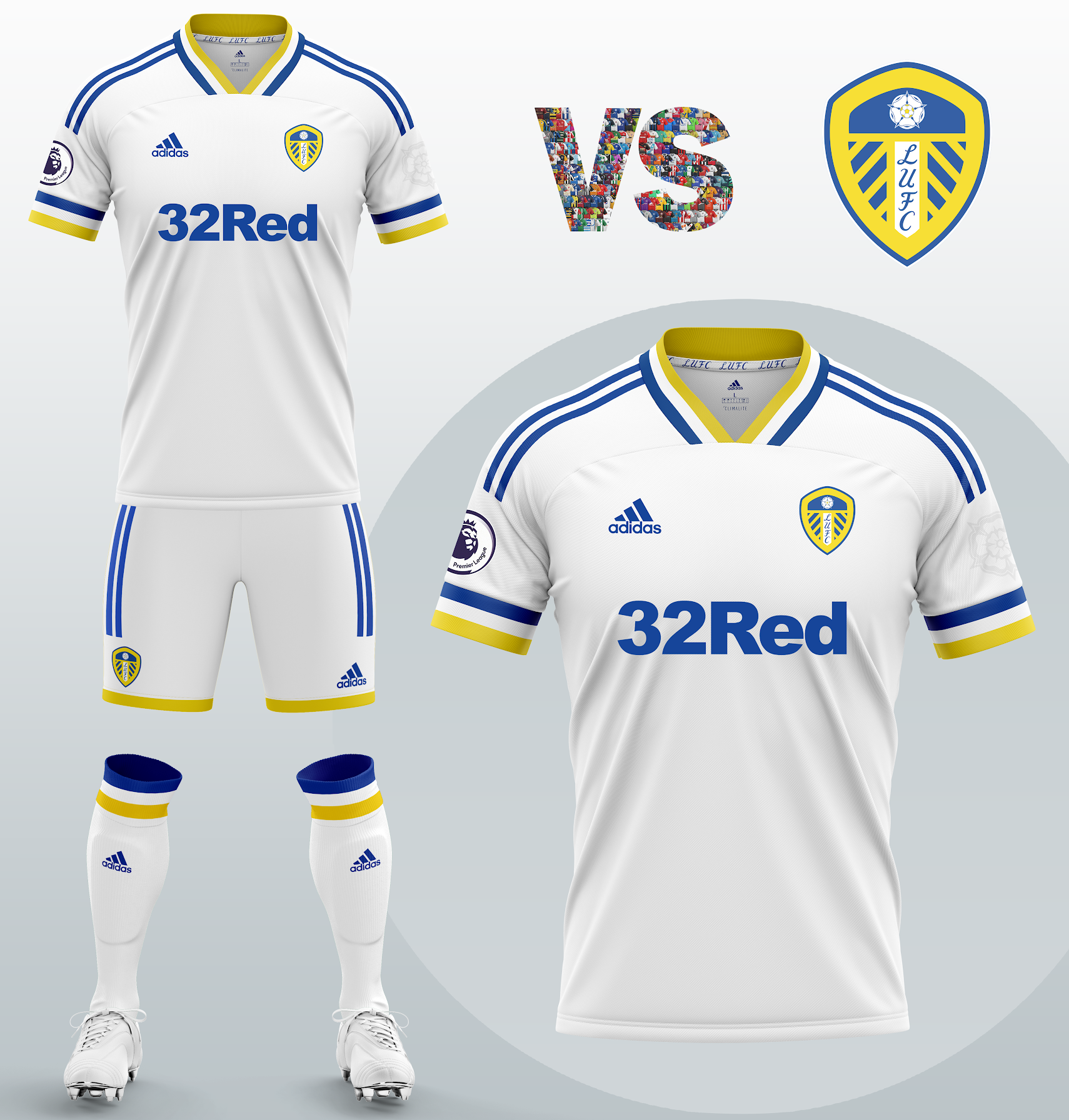 Lufc adidas kit 2025