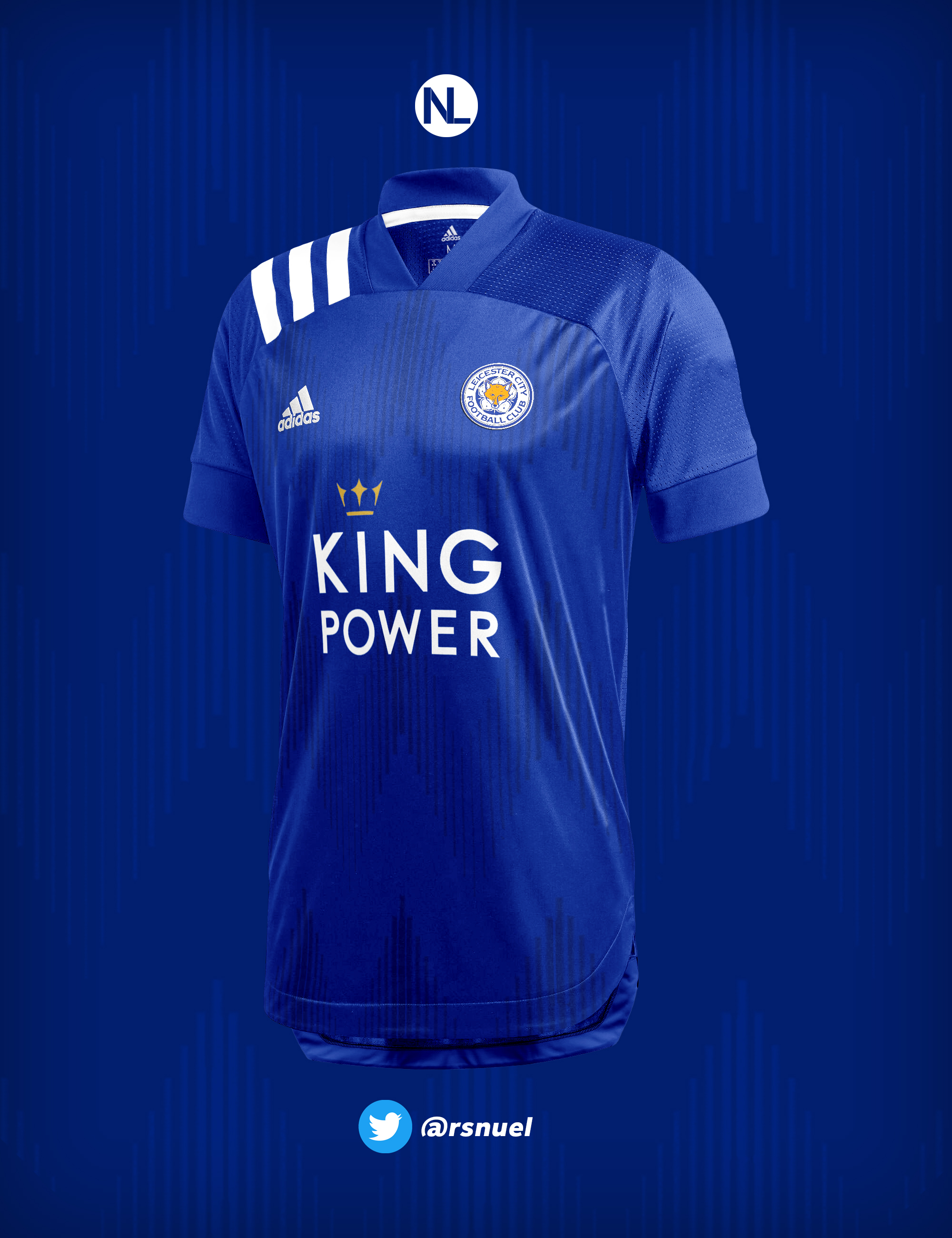 Leicester City Home Kit 2020 21