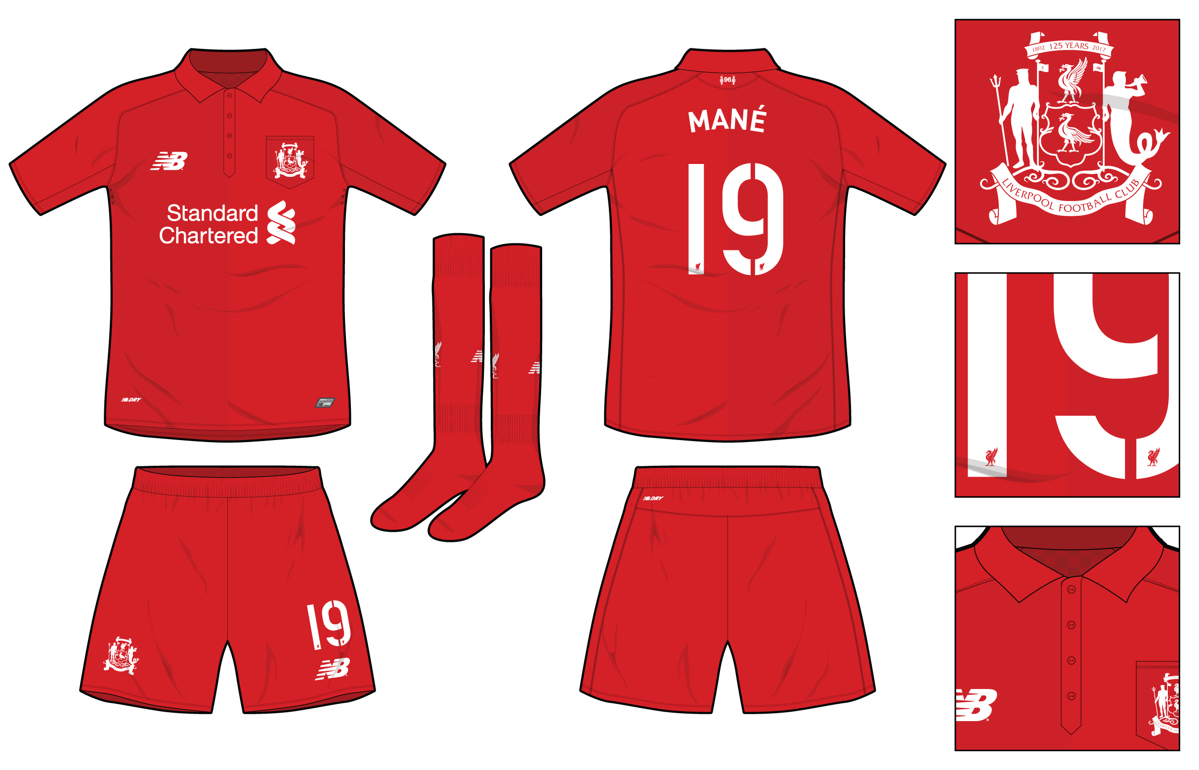Lfc 125 new arrivals anniversary kit