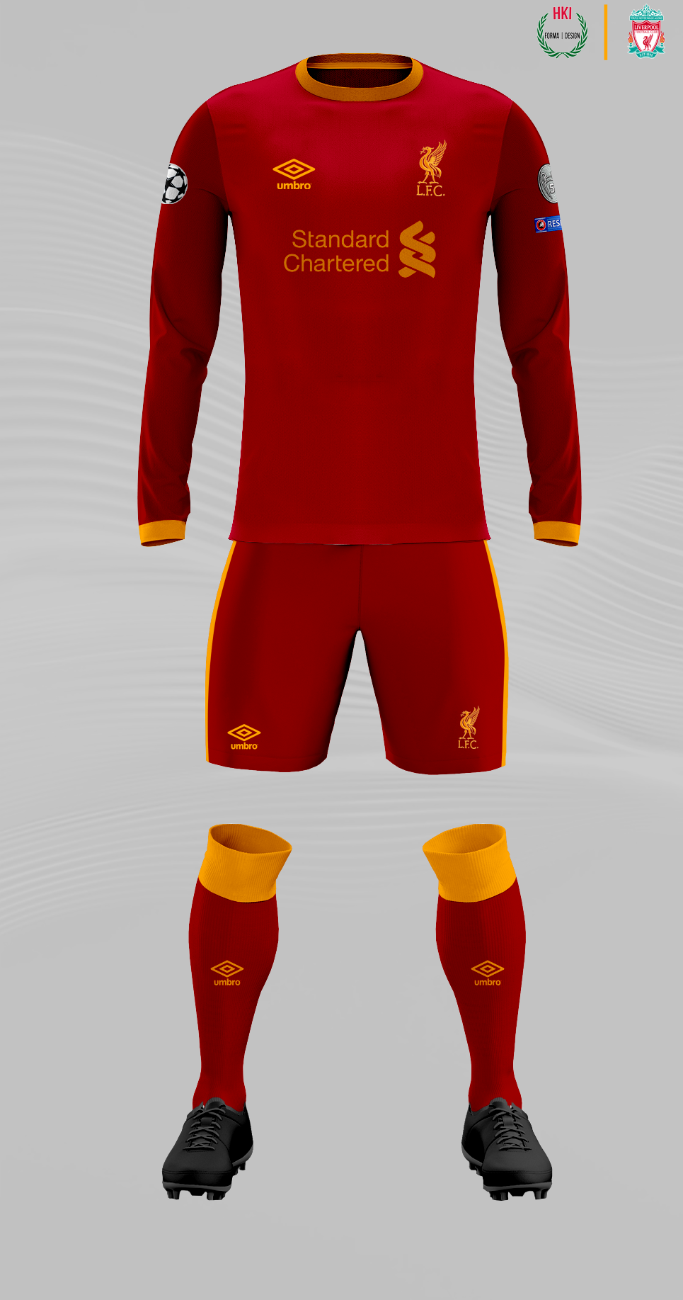 Umbro hot sale liverpool kit