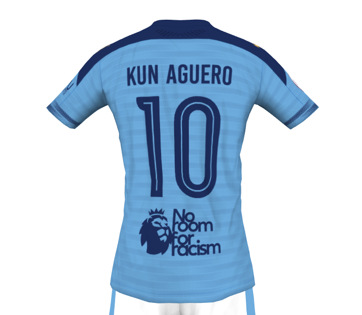 MAN CITY 2122 FANTASY HOME KIT (BACK)