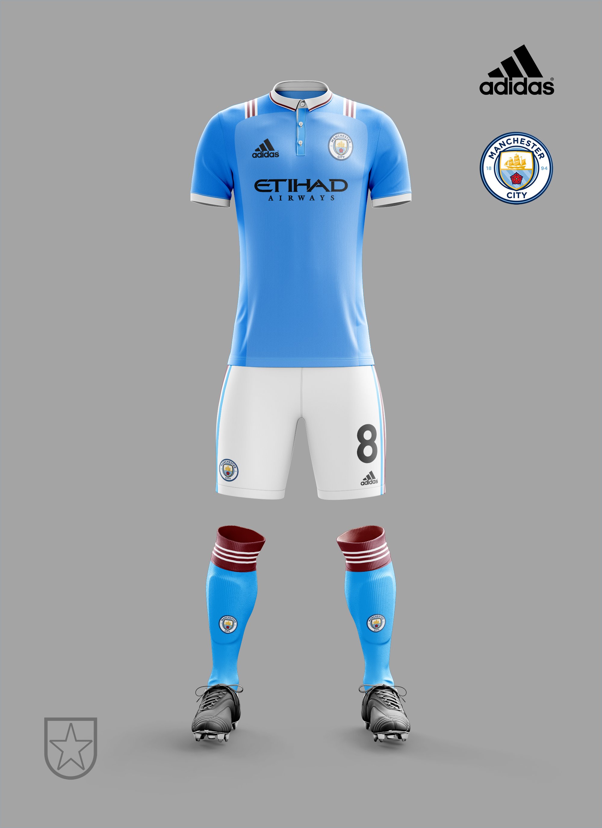 Manchester City Adidas Kit