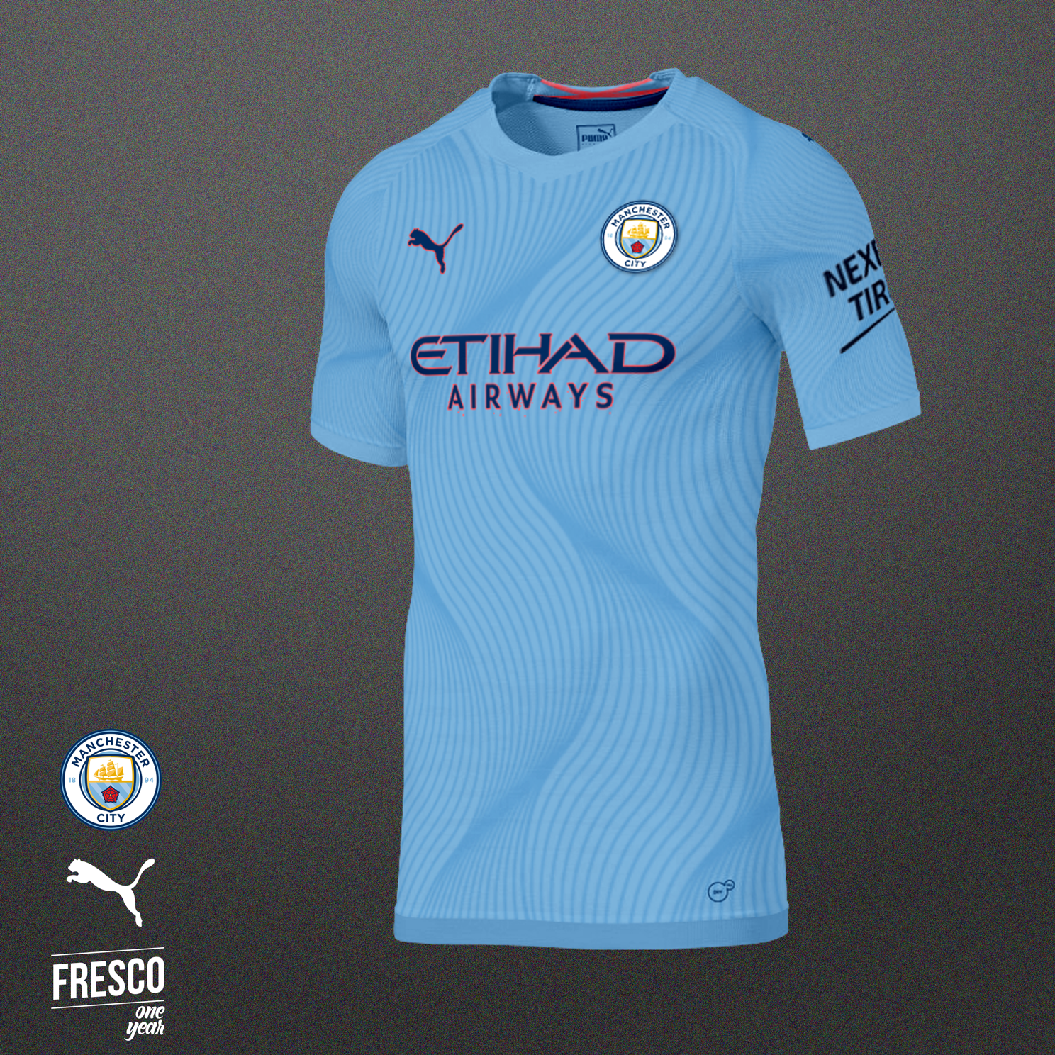 Man City Home Kit Concept