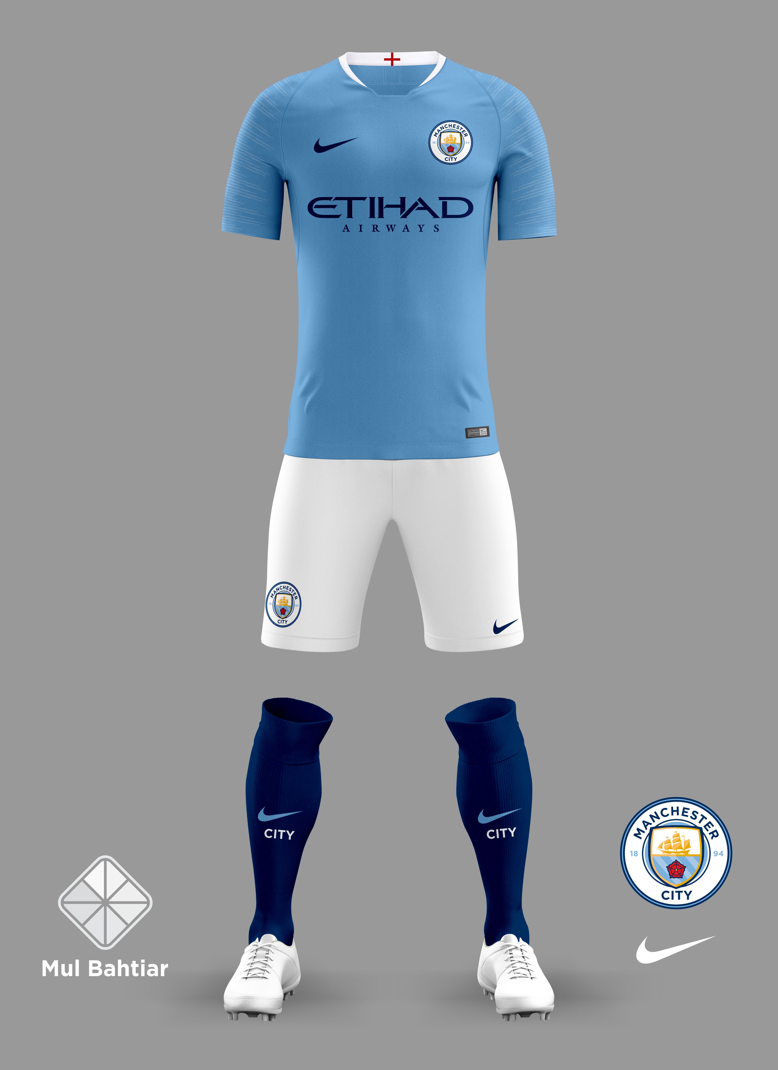 Manchester City New Home Jersey