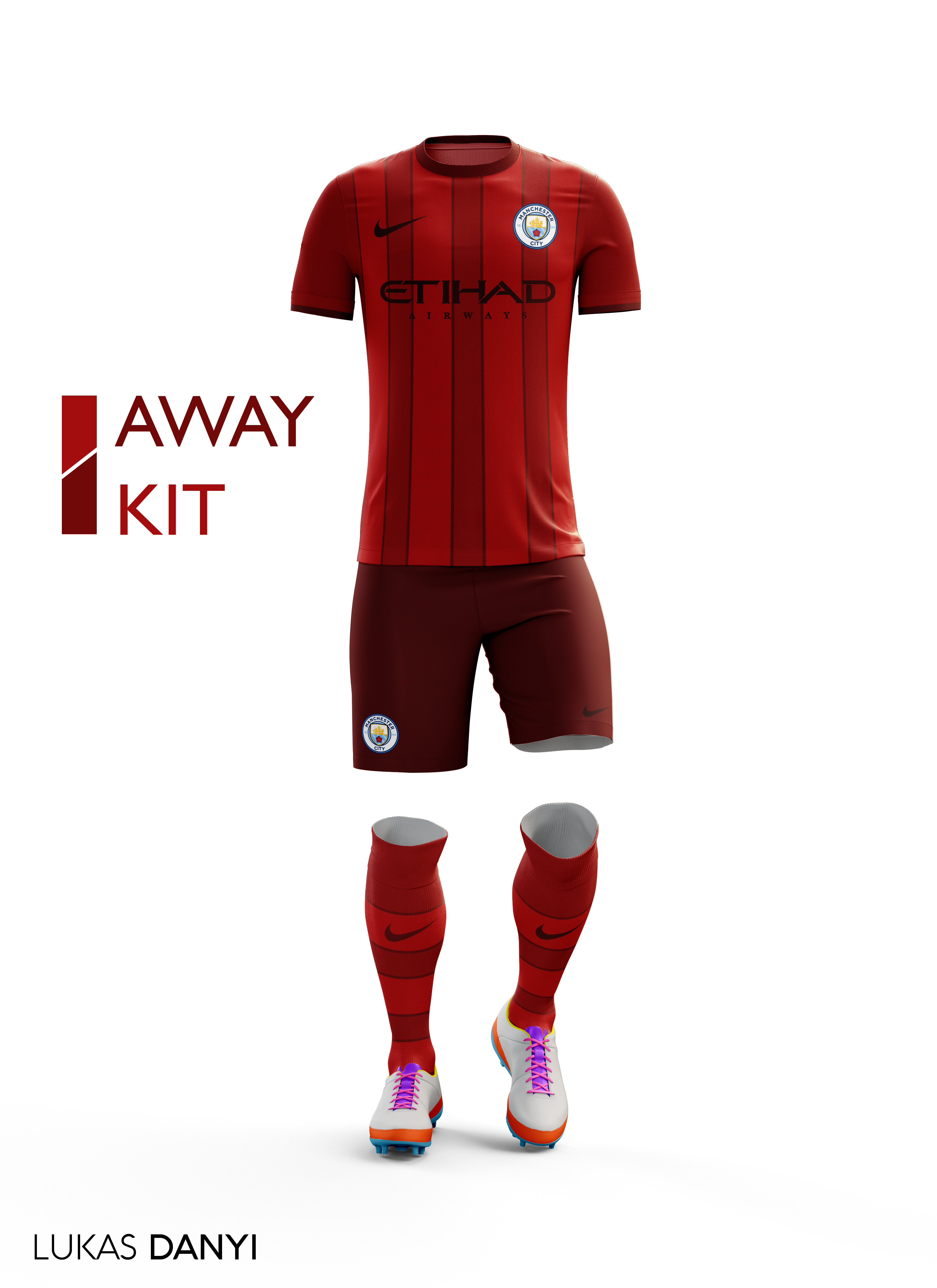 Manchester City Away Kit 16 17